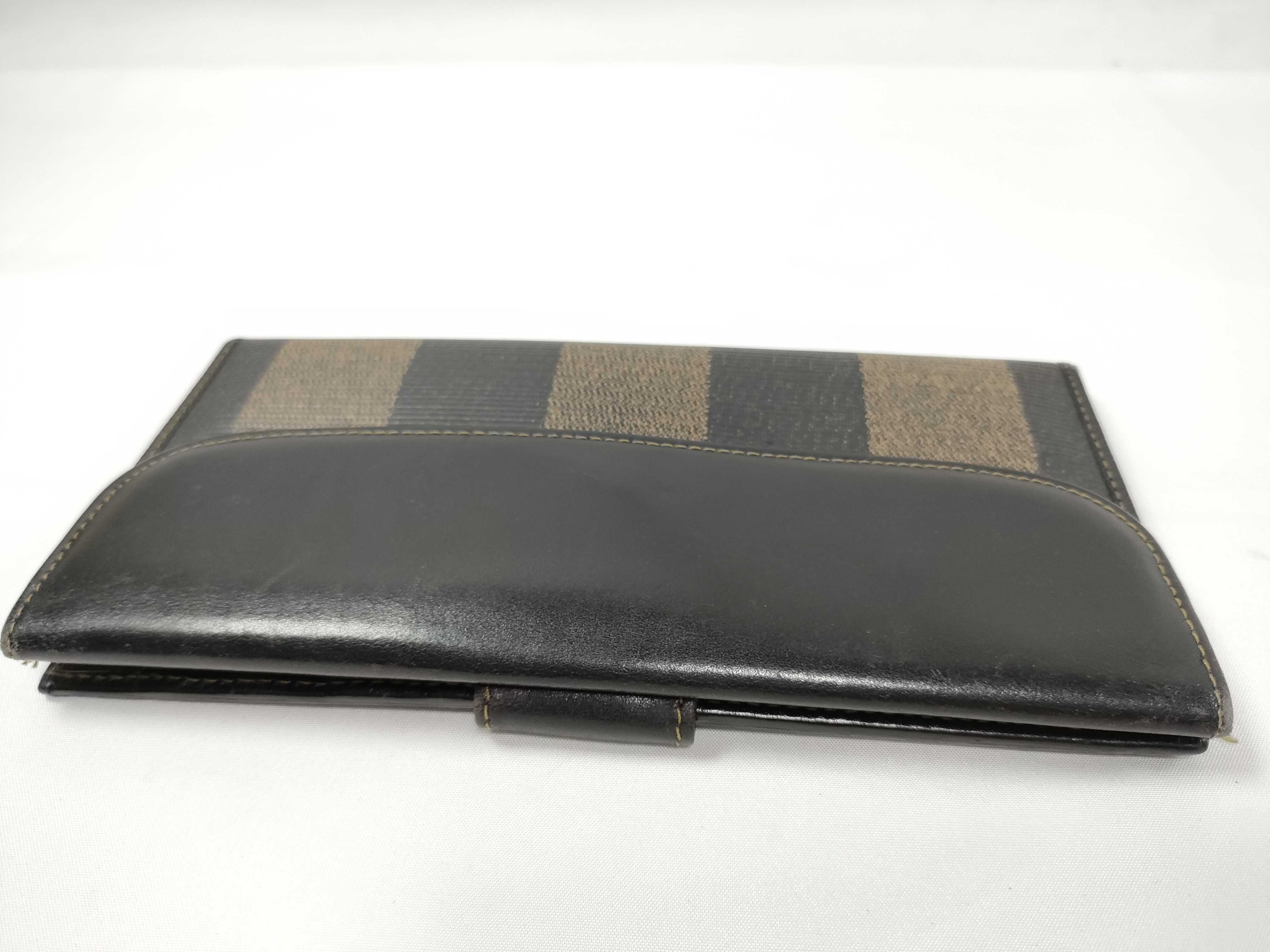 long wallet, Pecan FF logo Zucca coin case pouch wallet — view 4