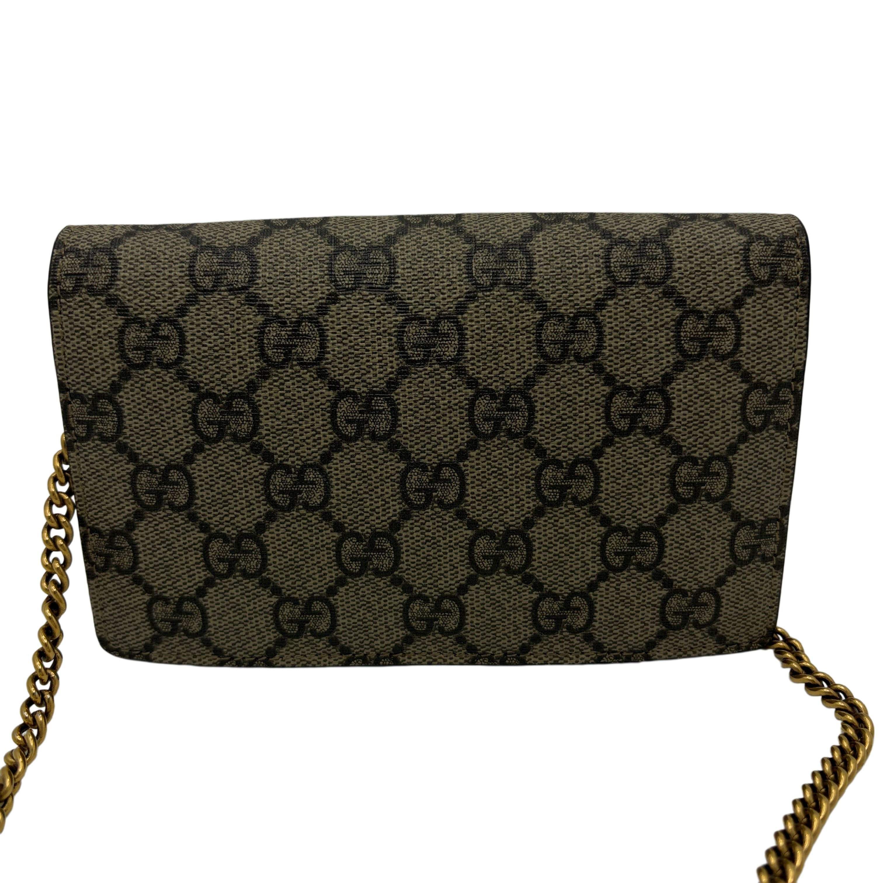 GG Supreme Cherry Mini Chain Shoulder Bag — view 2