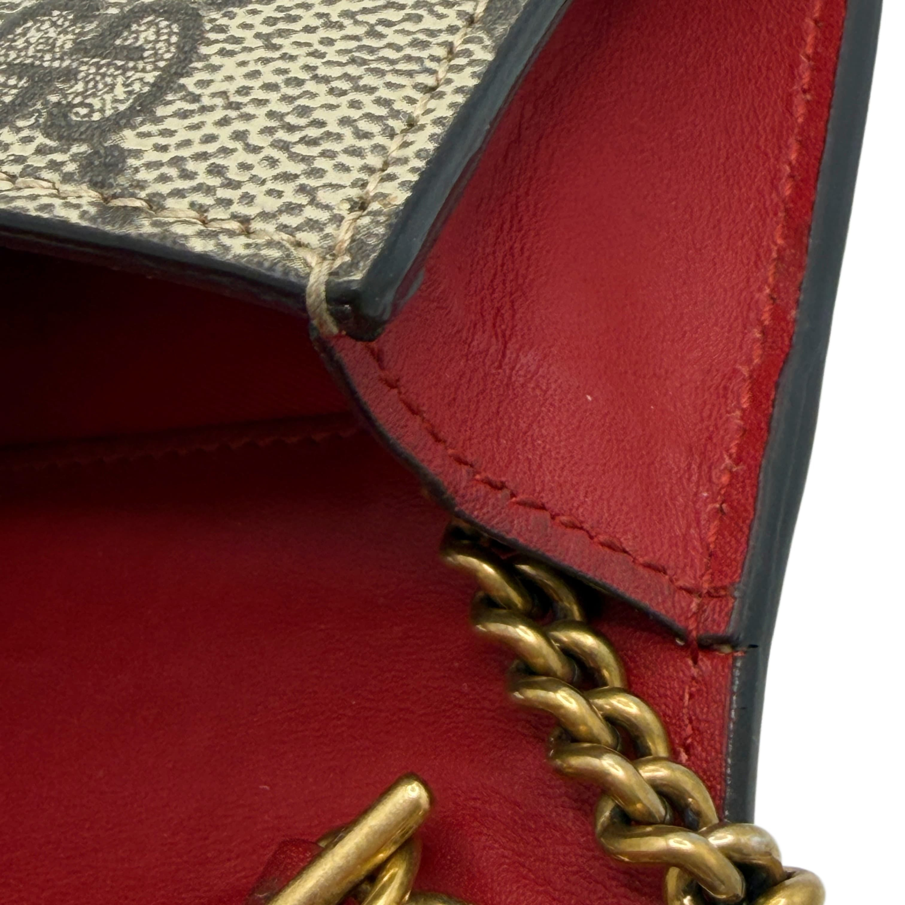 GG Supreme Cherry Mini Chain Shoulder Bag — view 7