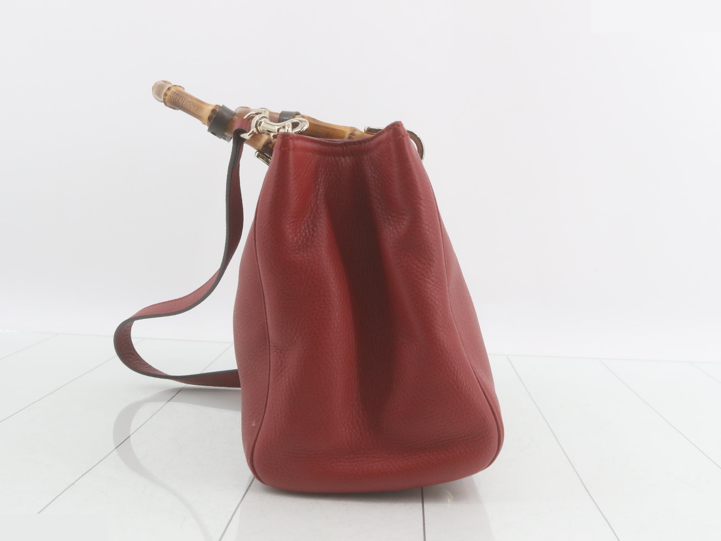 Bamboo Shopper Shoulder Bag — view 3