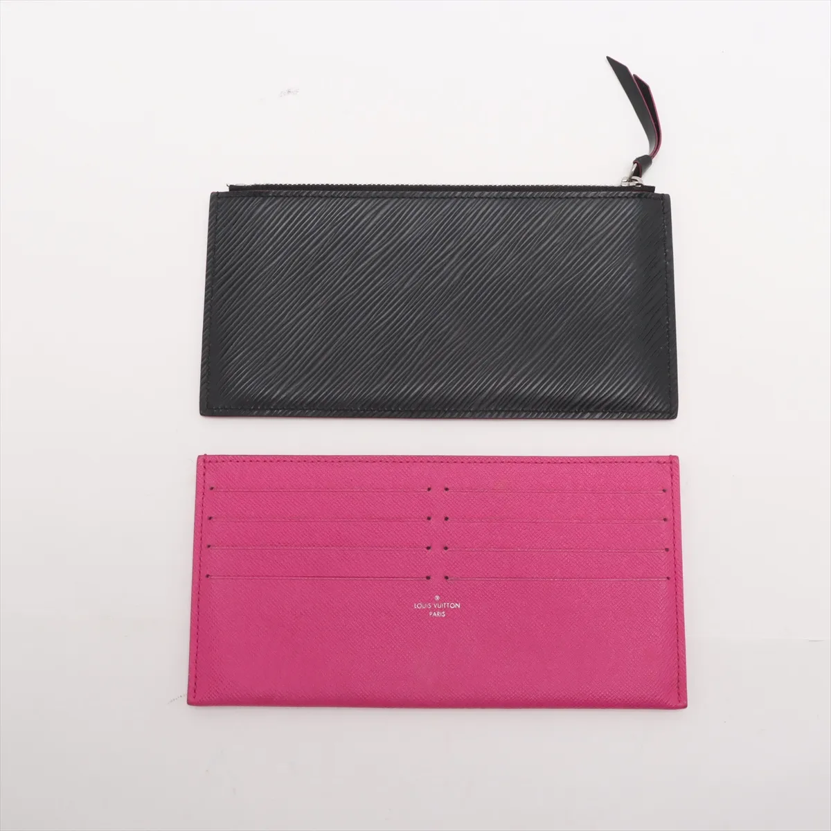 Epi Pochette Félicie M64579 TJ1158 Black x Pink — view 12