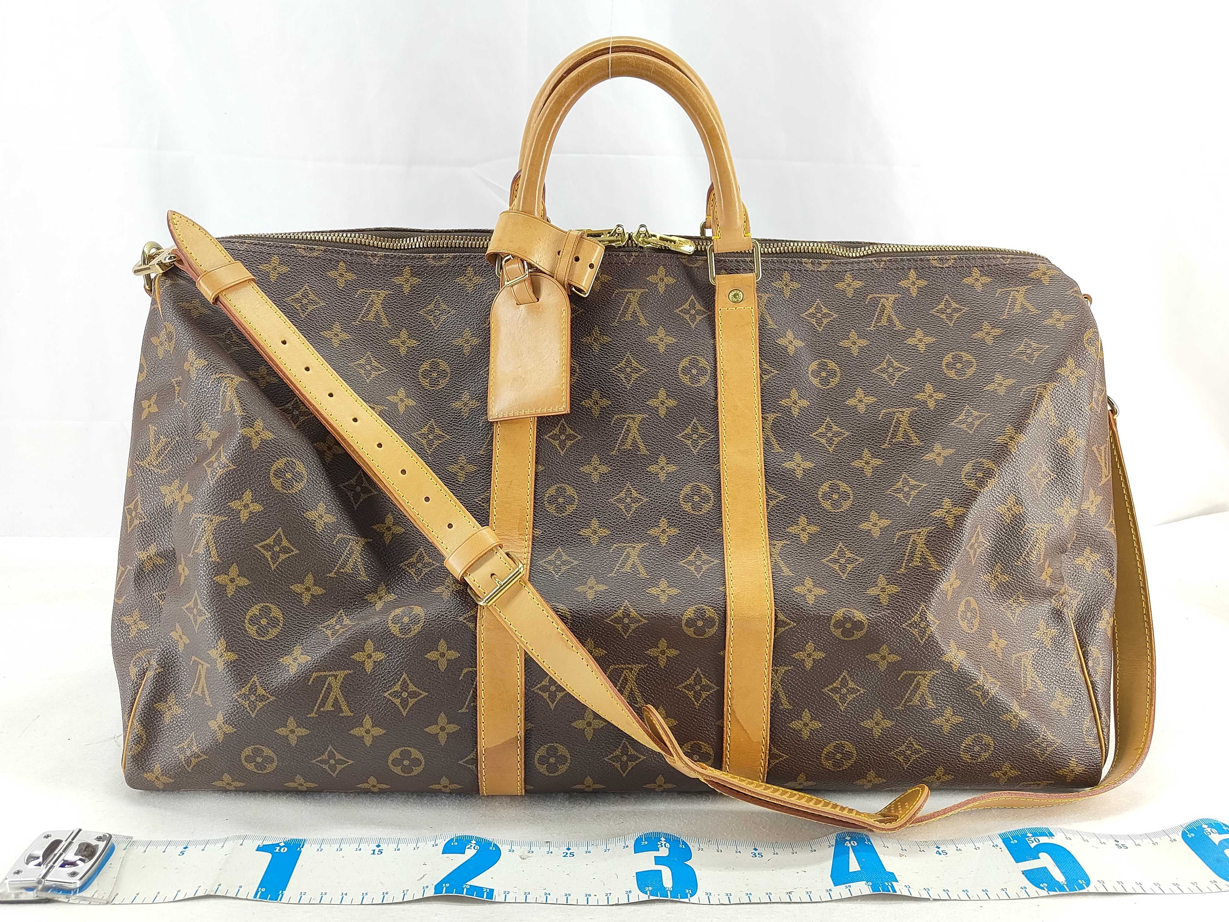 Monogram M41414 Keepall Bandoulière 55 Boston Bag — view 2