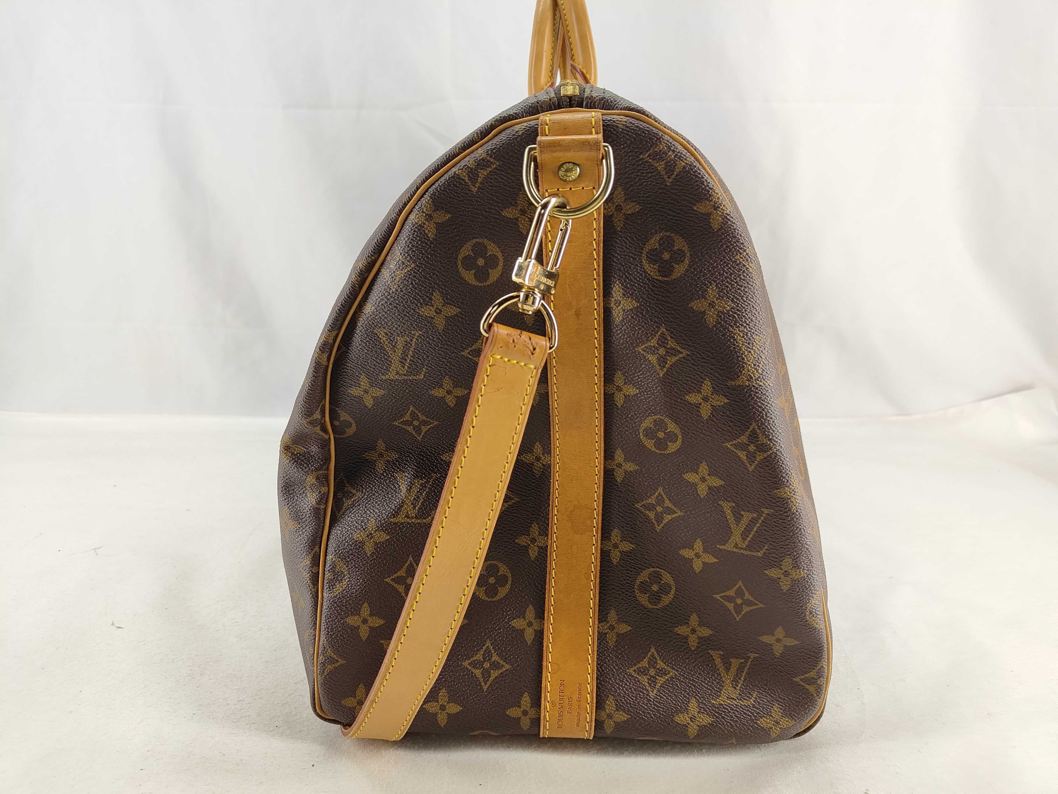 Monogram M41414 Keepall Bandoulière 55 Boston Bag — view 3