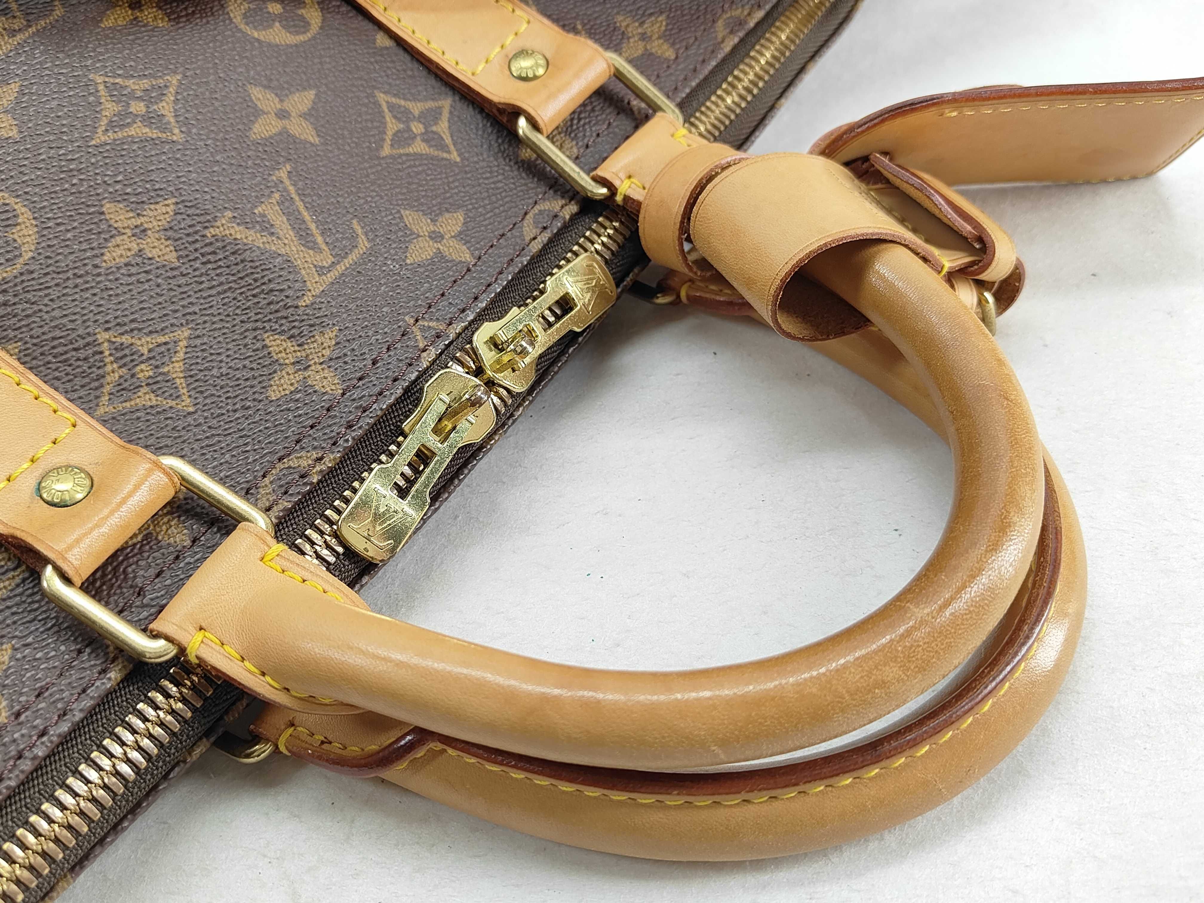 Monogram M41414 Keepall Bandoulière 55 Boston Bag — view 4