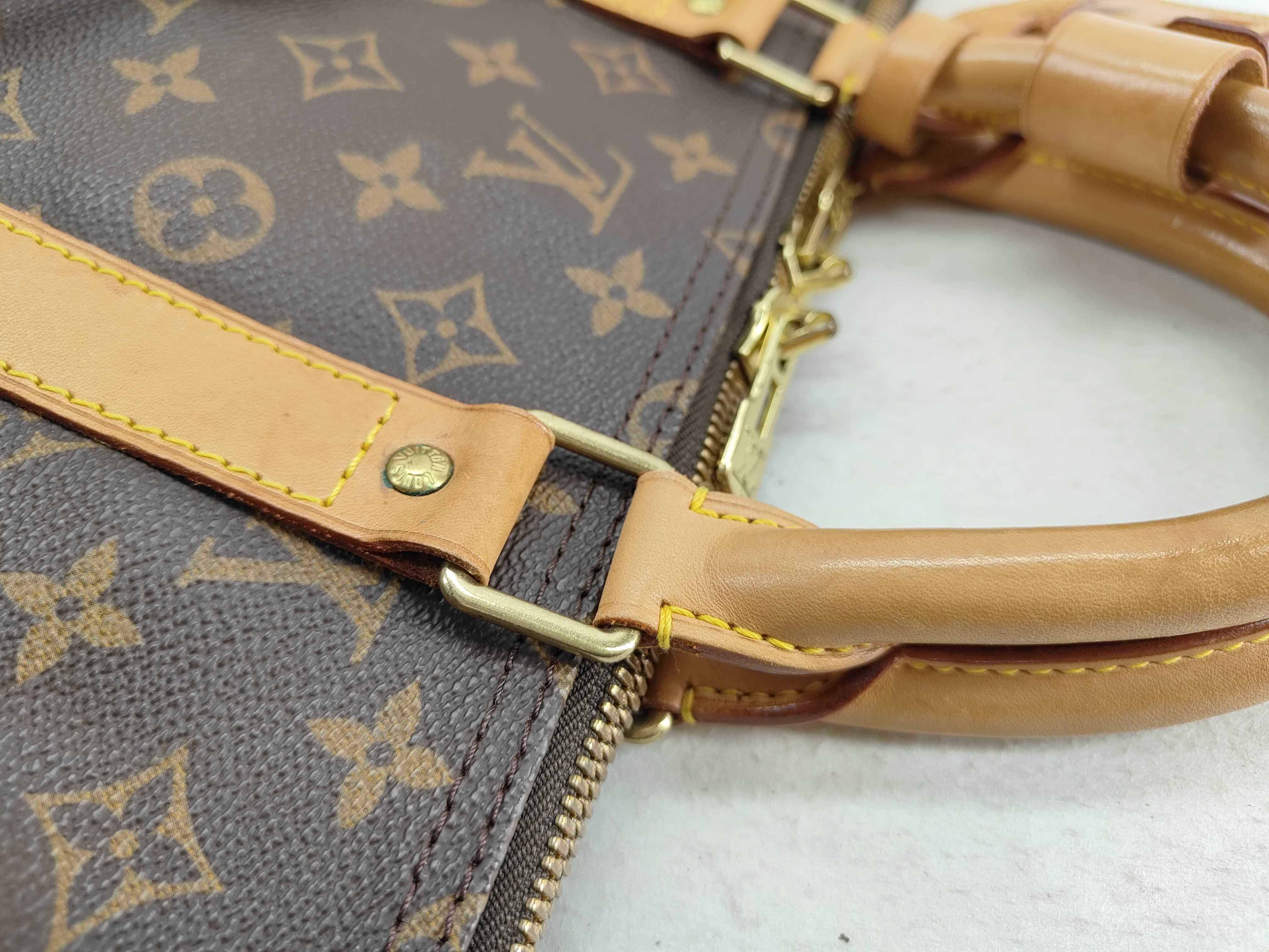 Monogram M41414 Keepall Bandoulière 55 Boston Bag — view 7