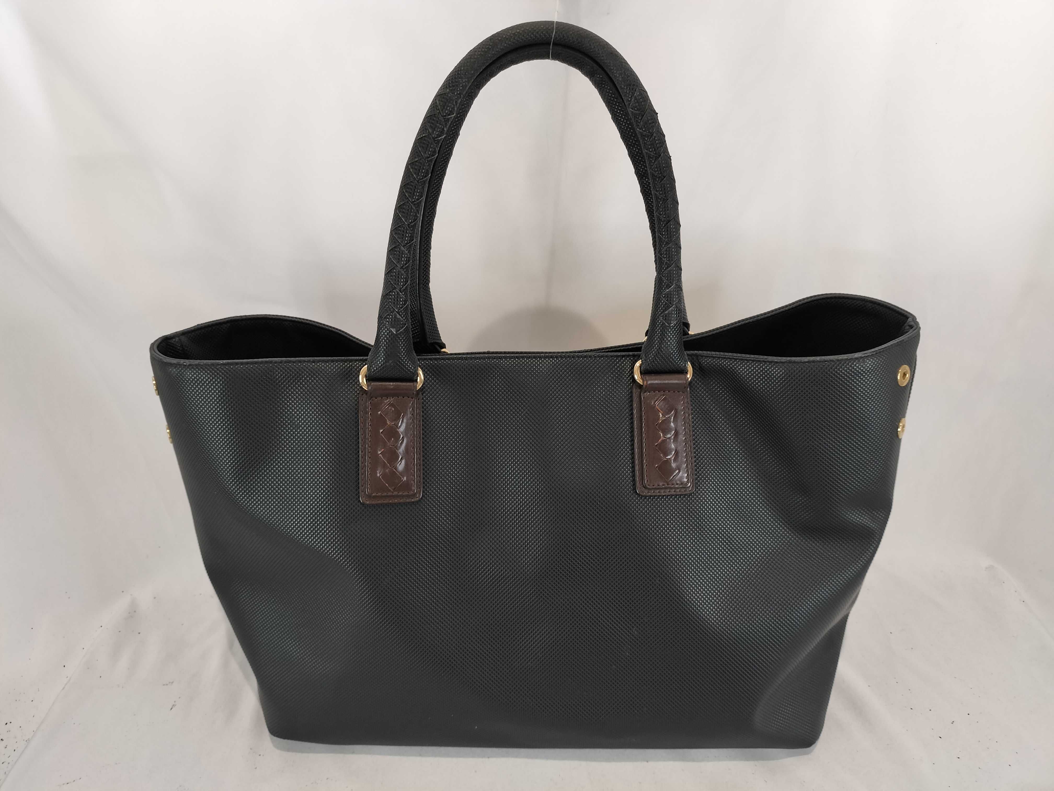 Intrecciato PVC Tote Marco Polo Handbag