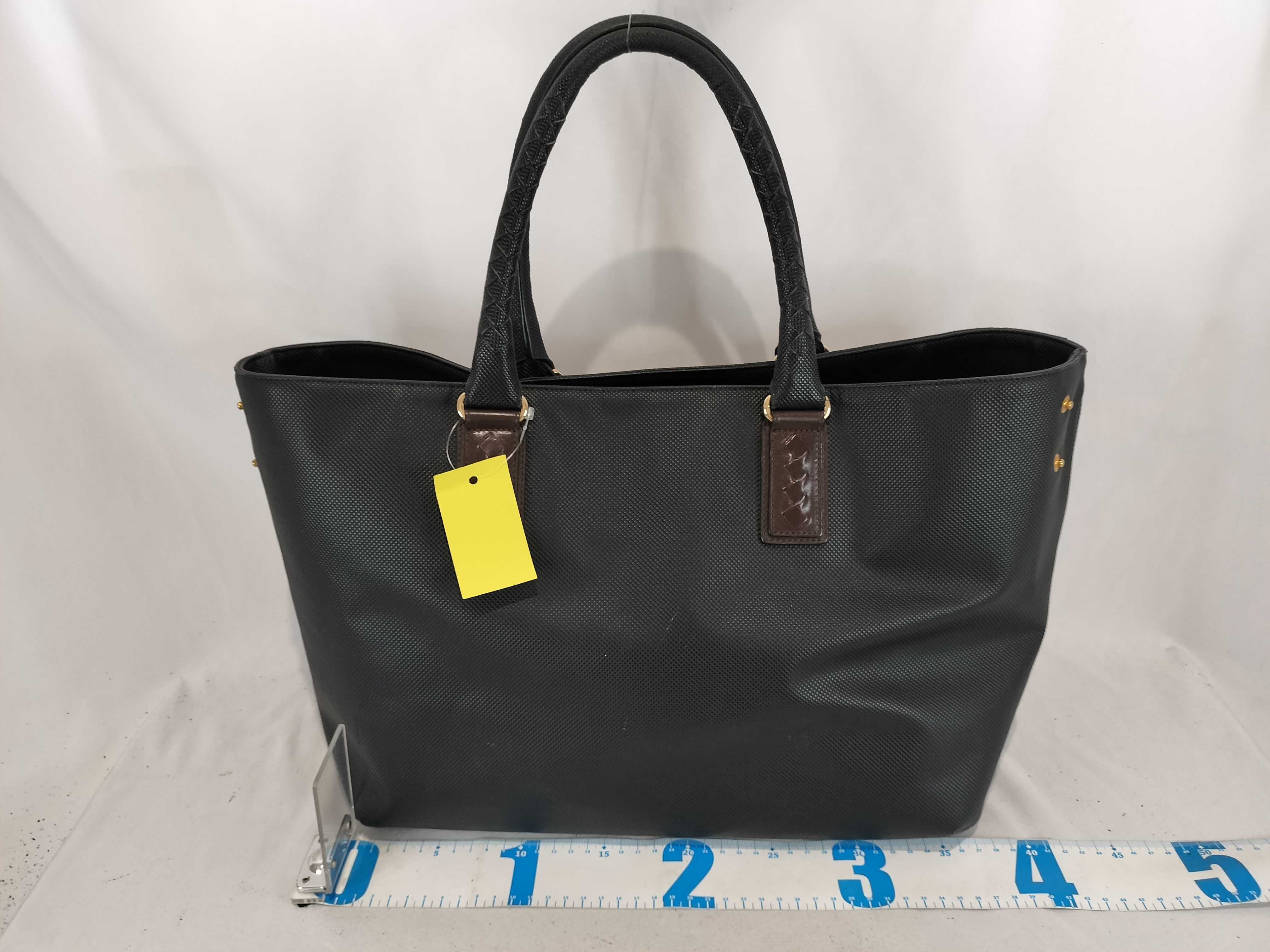 Intrecciato PVC Tote Marco Polo Handbag — view 2