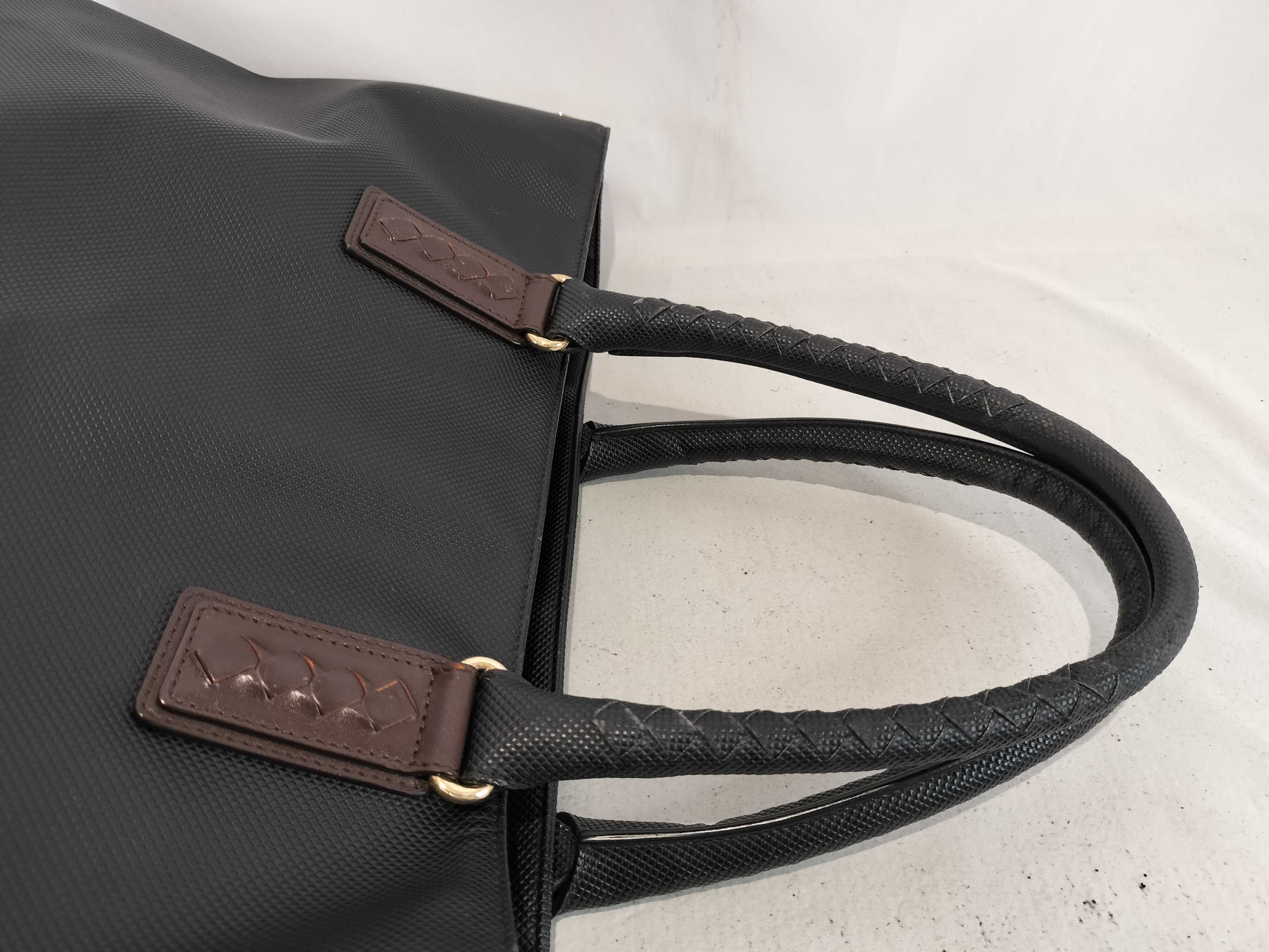 Intrecciato PVC Tote Marco Polo Handbag — view 3
