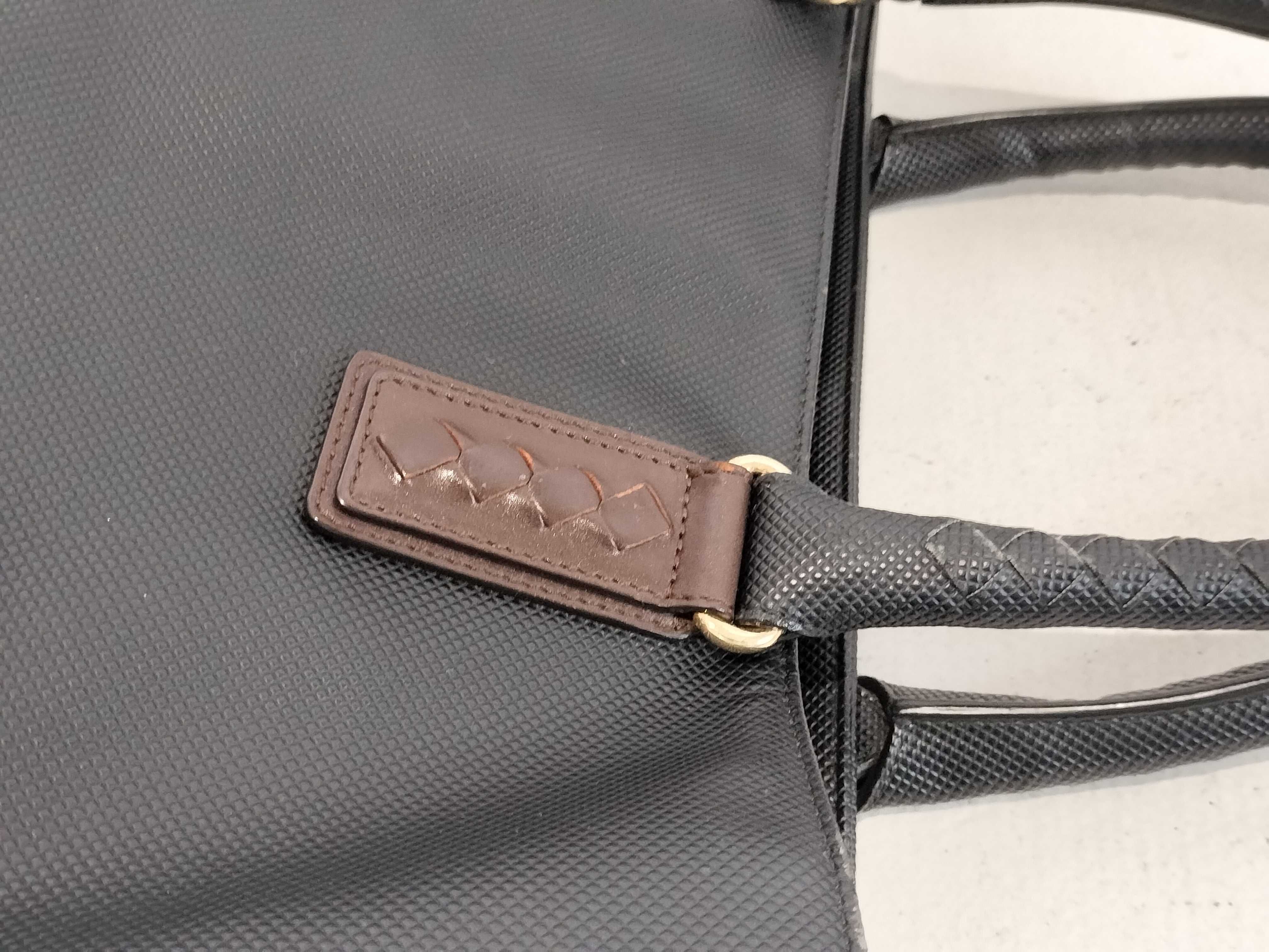 Intrecciato PVC Tote Marco Polo Handbag — view 5
