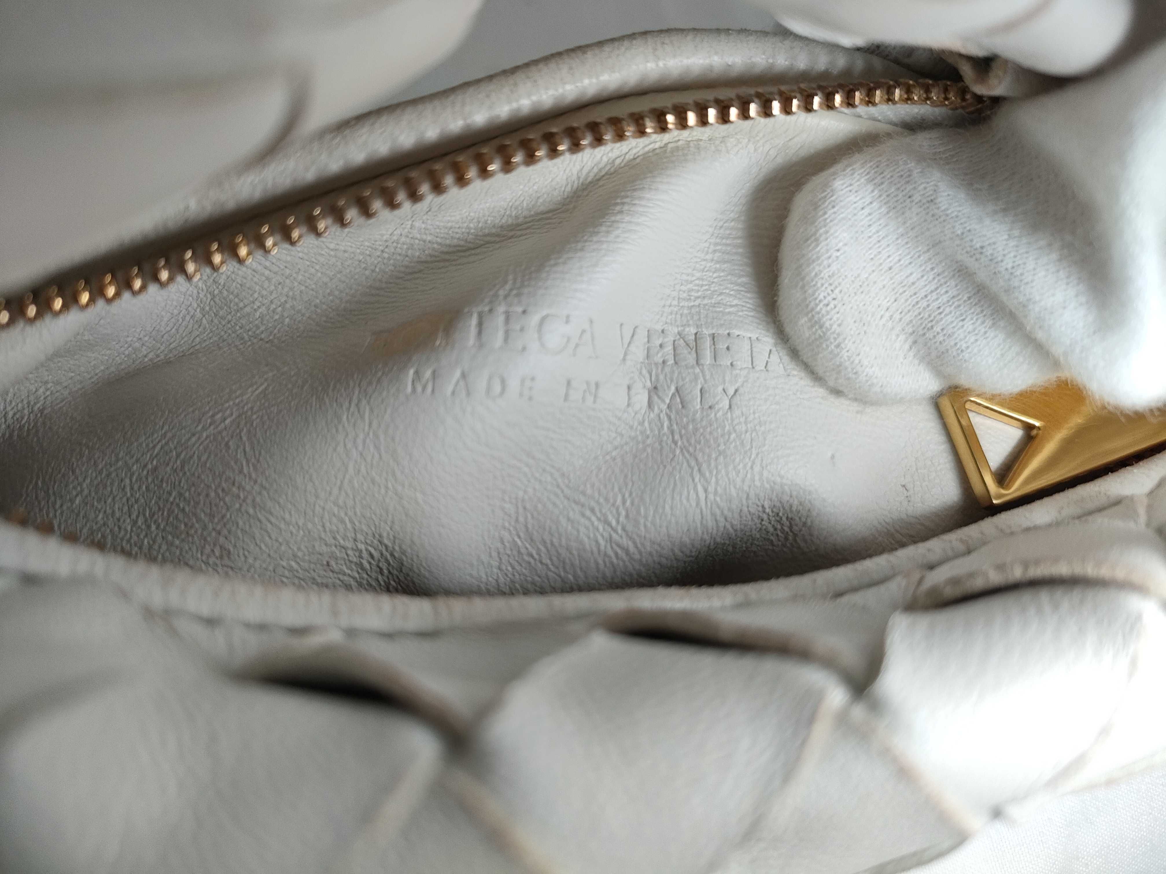 Intrecciato DU- Intrecciato Candy Jodi Leather Handbag White — view 10