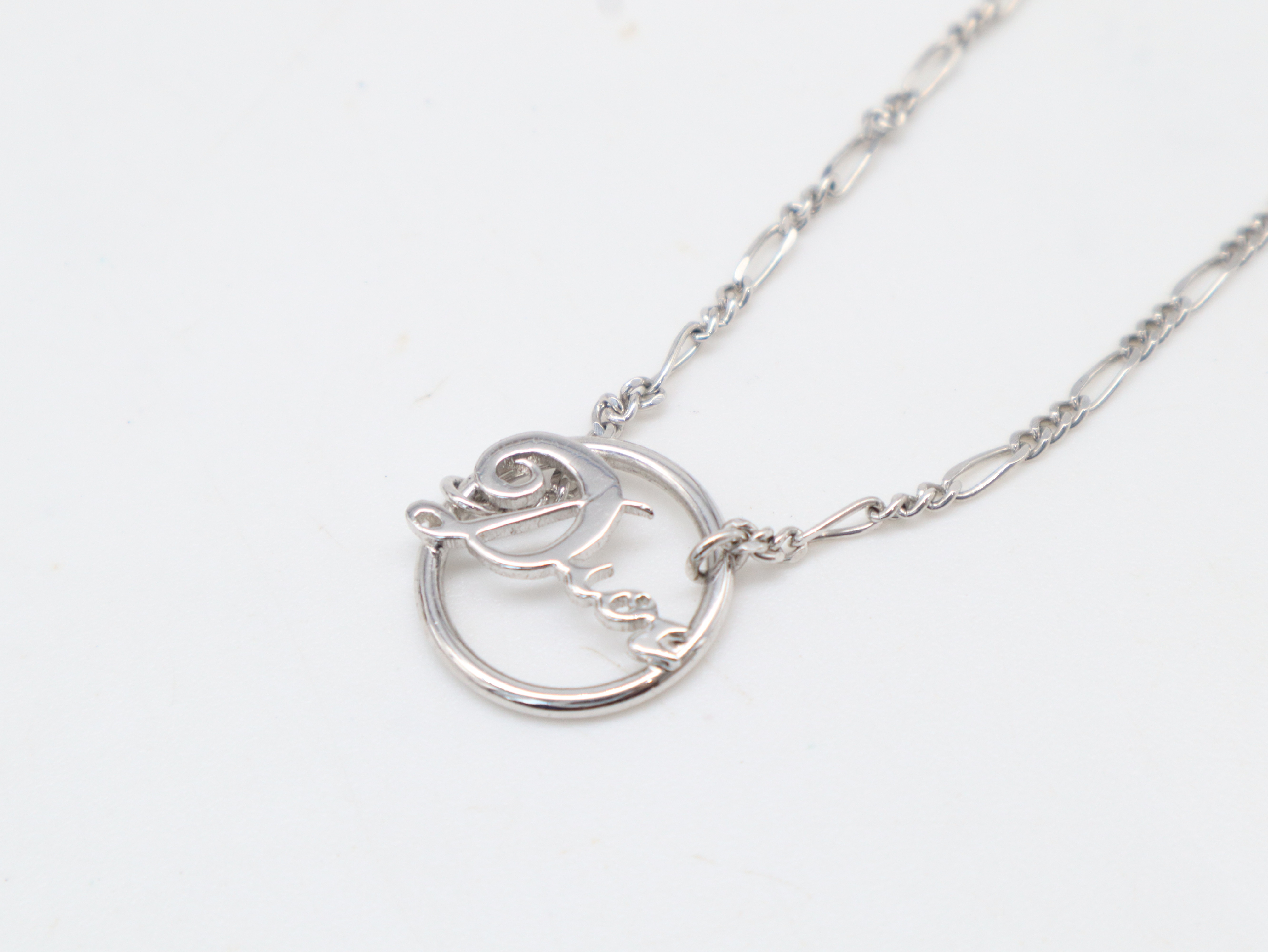 logo necklace, bracelet, and bangle — view 3