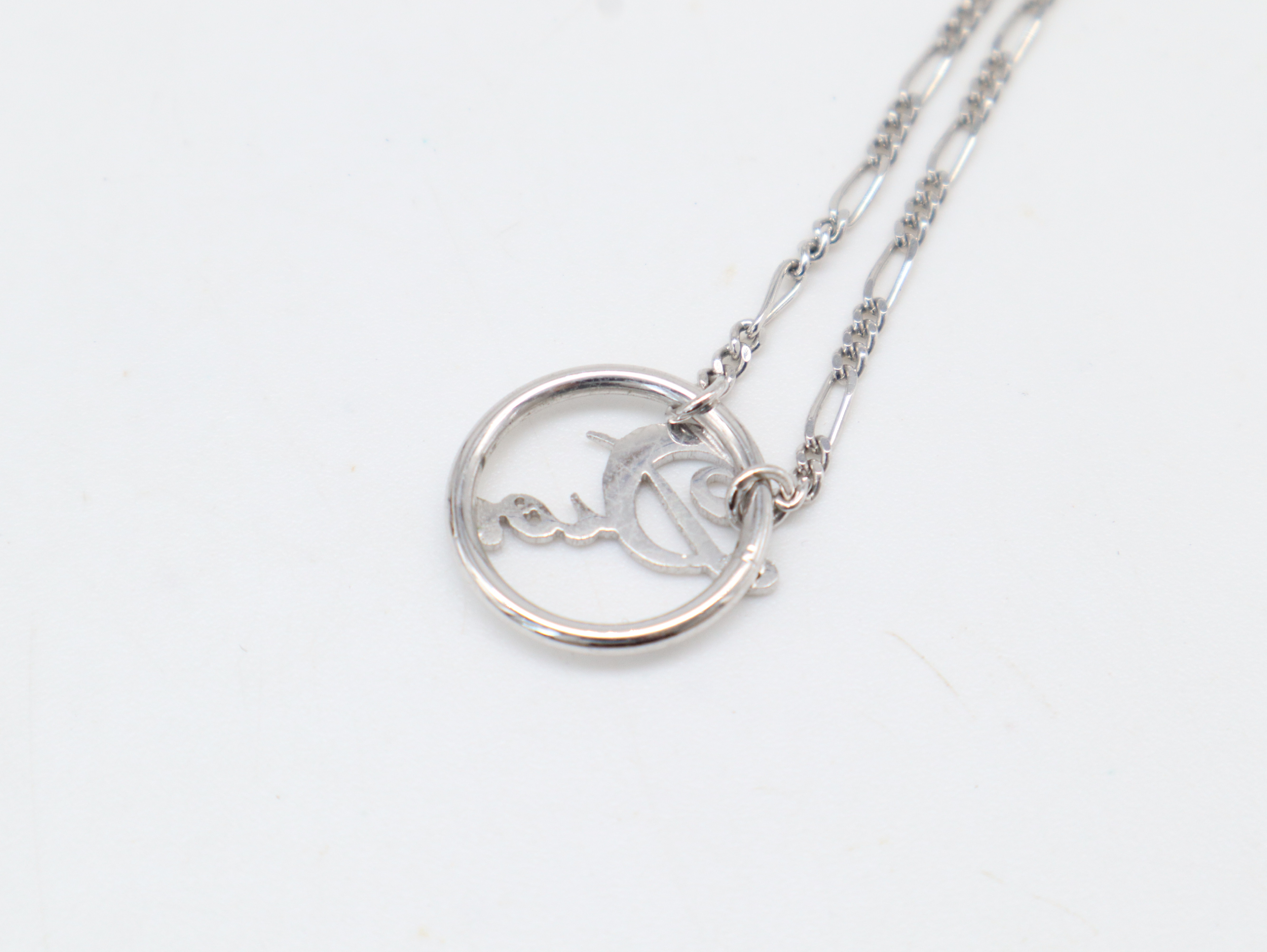 logo necklace, bracelet, and bangle — view 4