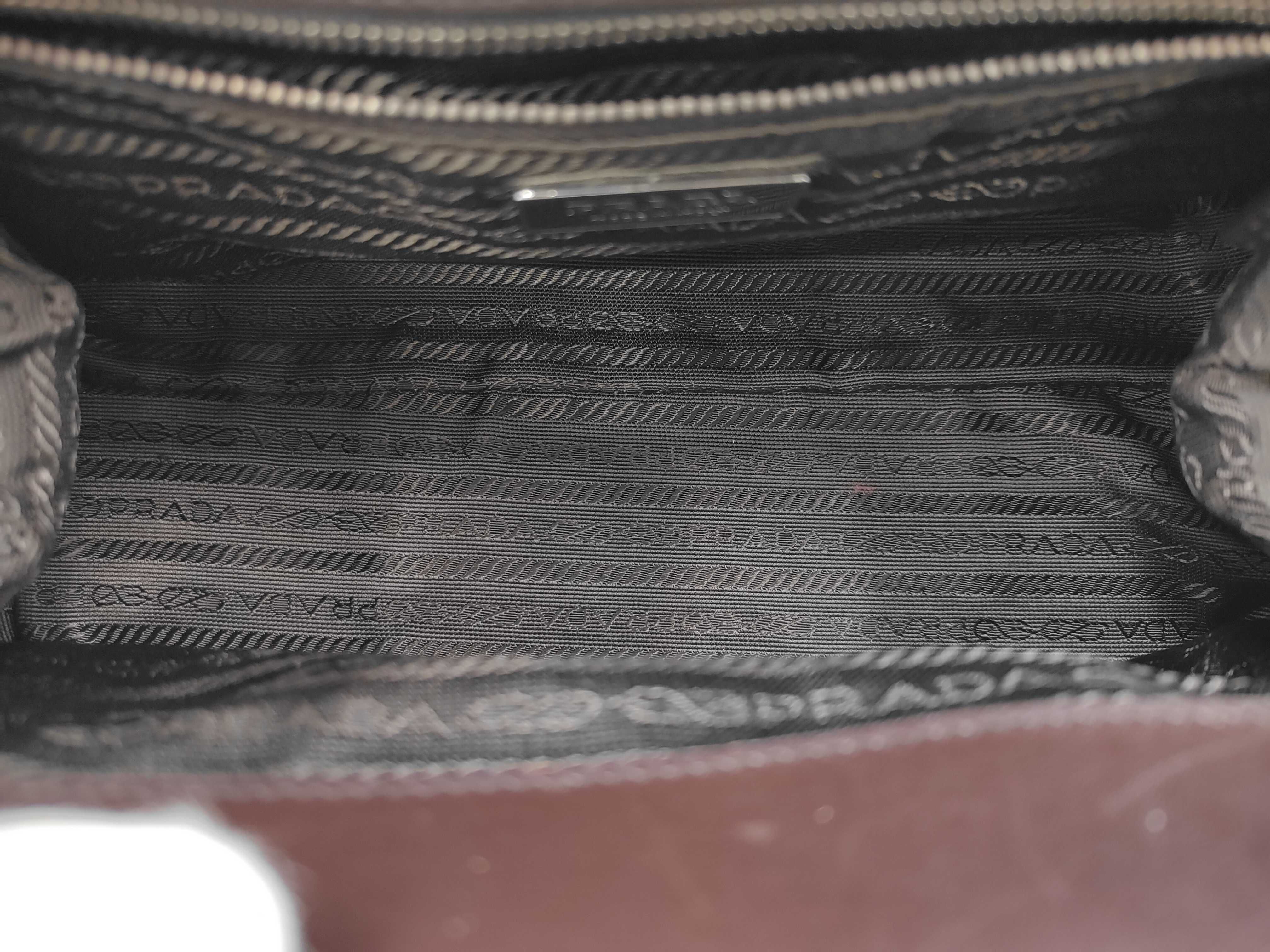 Vitello Cerniera Doctor's Bag, Dark Brown Handbag — view 9