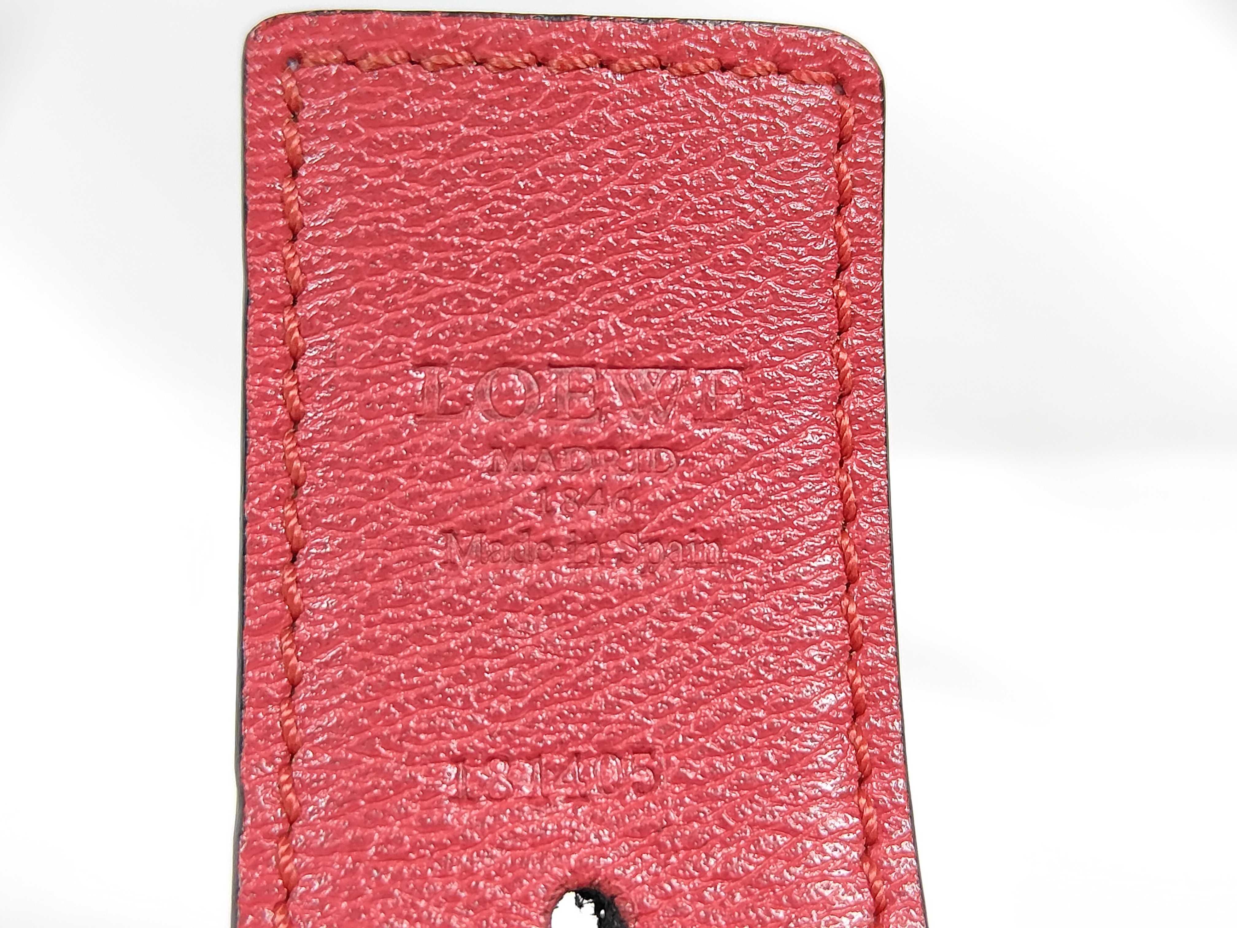 belt, Anagram buckle, leather belt — view 5