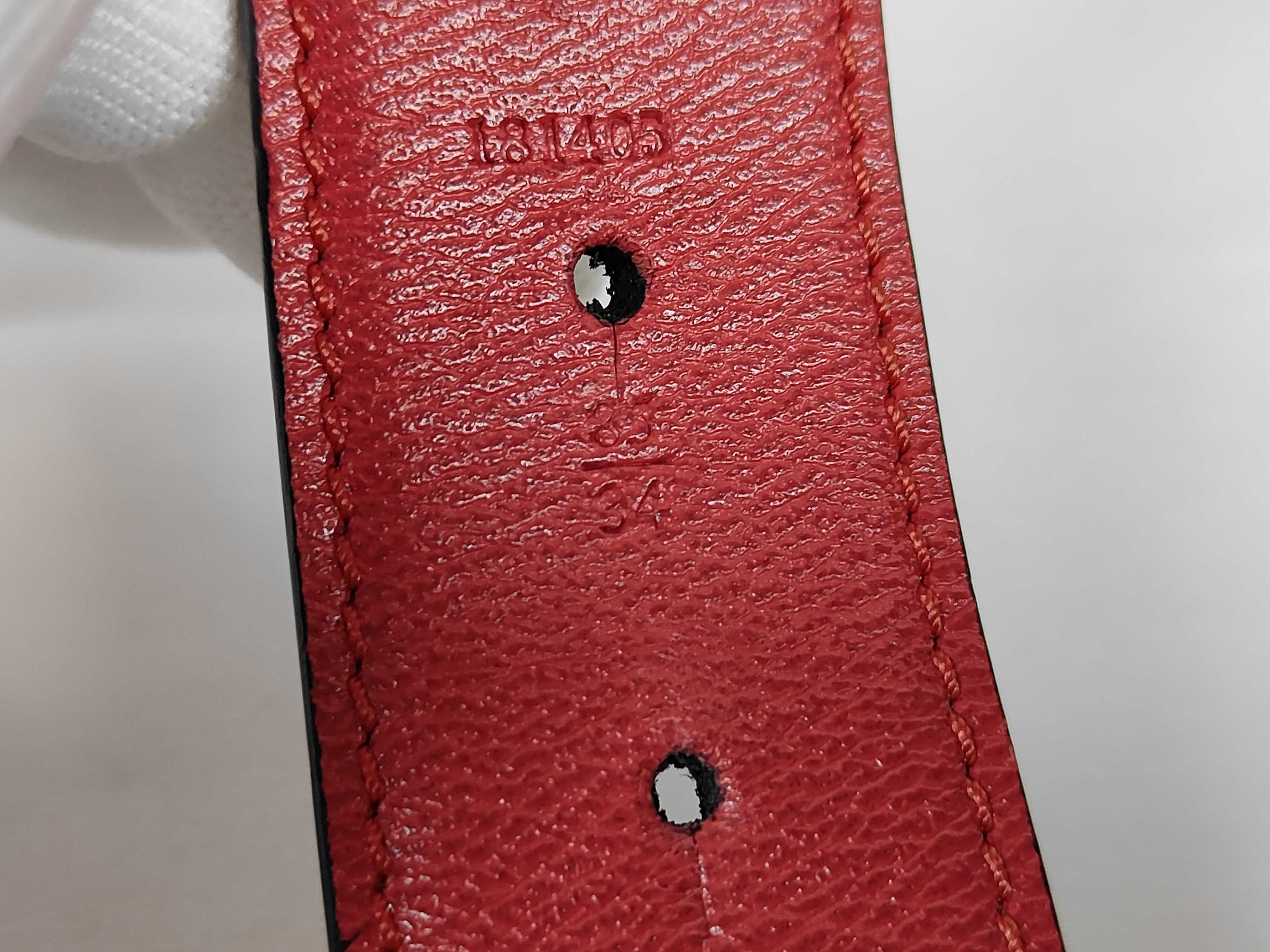 belt, Anagram buckle, leather belt — view 6