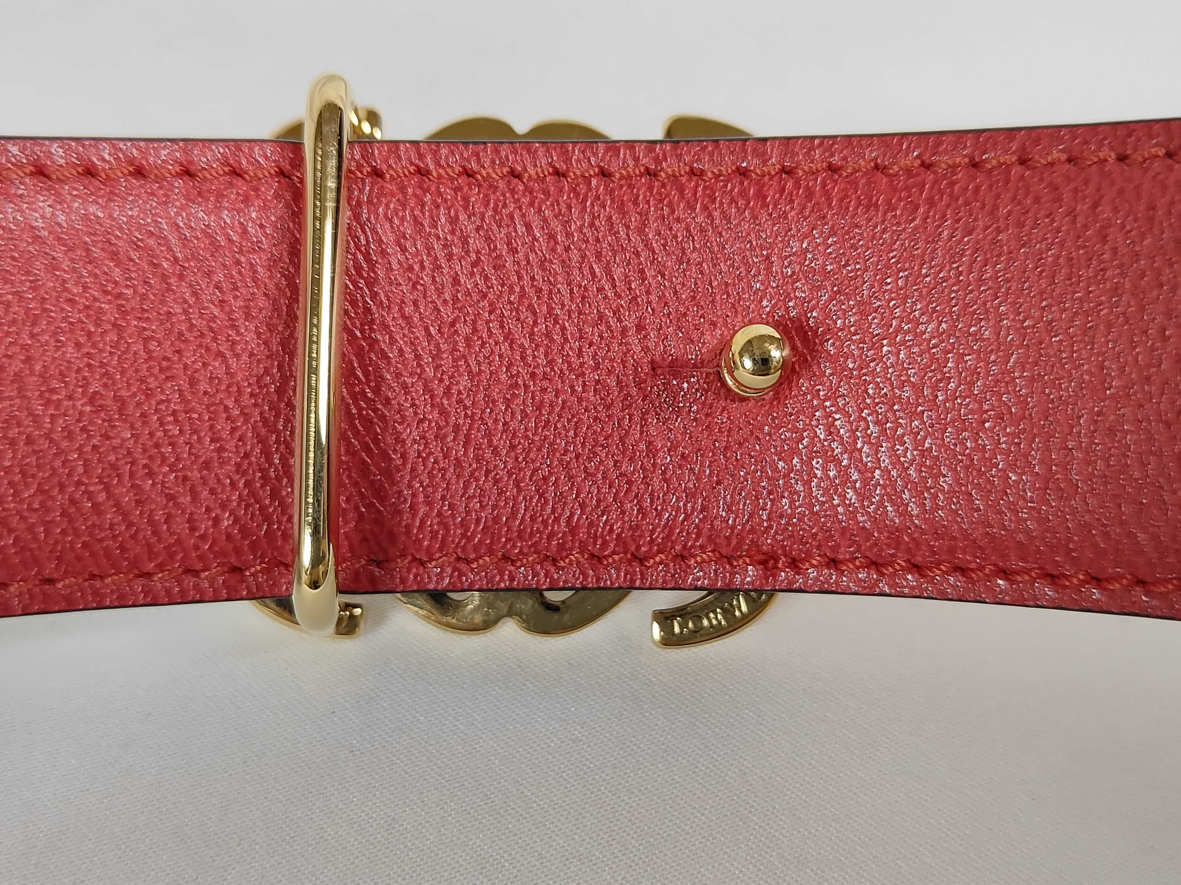 belt, Anagram buckle, leather belt — view 10