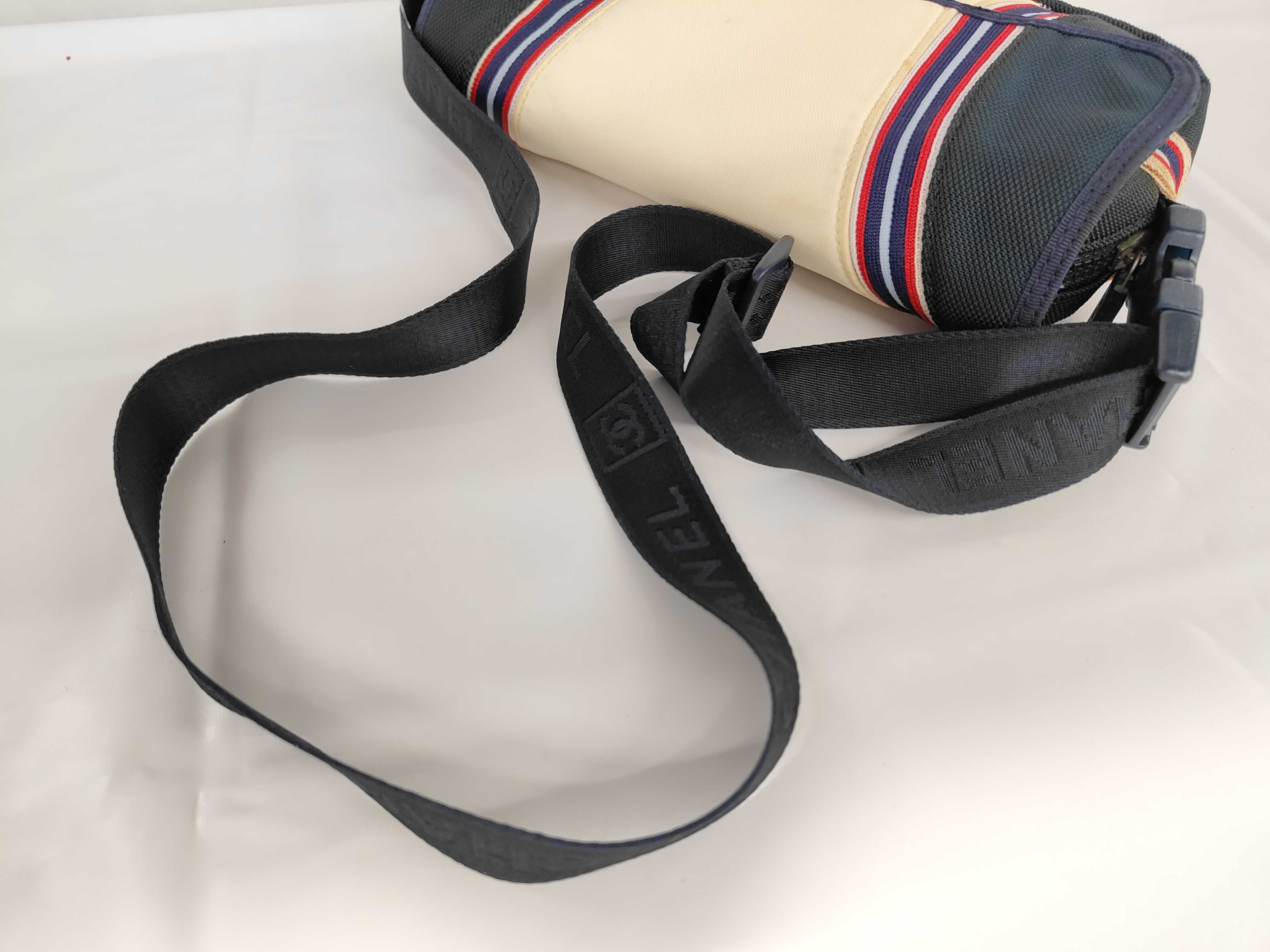 Sport Coco Mark Nylon Chain Shoulder Bag — view 3