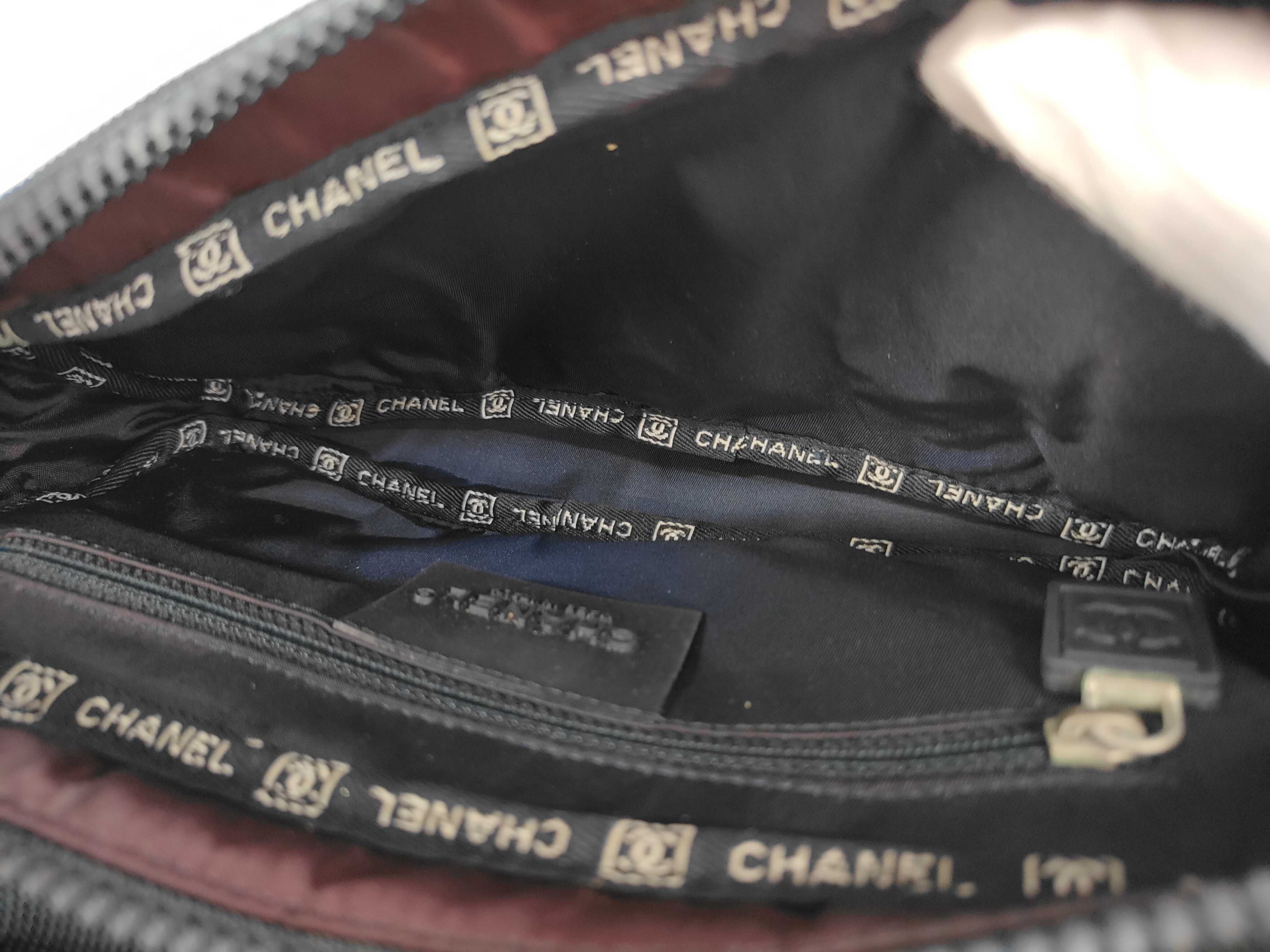 Sport Coco Mark Nylon Chain Shoulder Bag — view 10