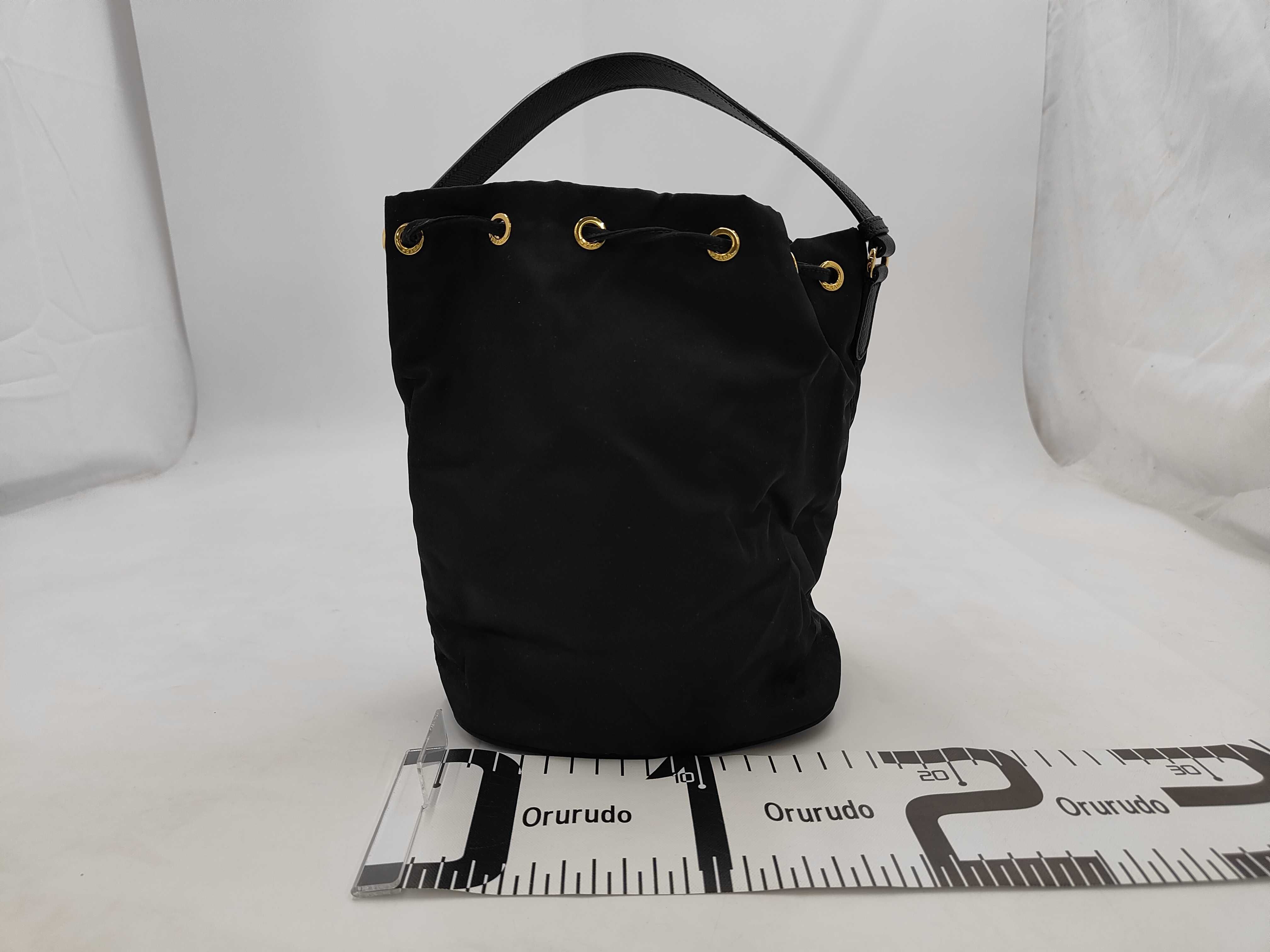 Nylon Bag NYLON DRAWSTRING BUCKET 2WAY 1BH038 Tote Bag — view 2