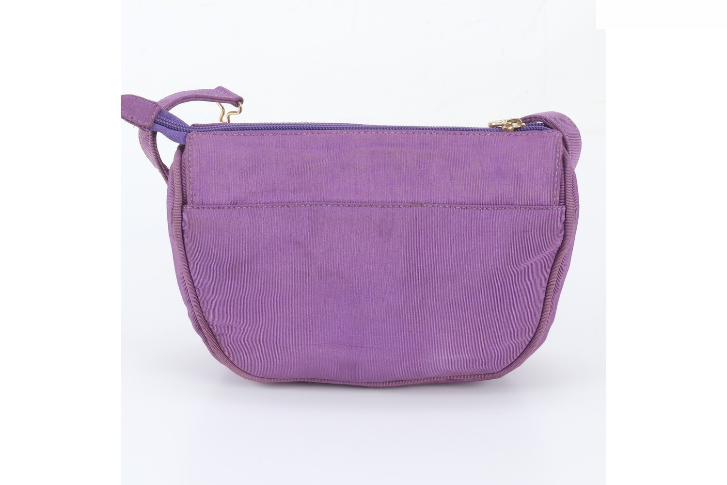 Chain Leather Canvas Shoulder Bag (Crossbody) — view 3