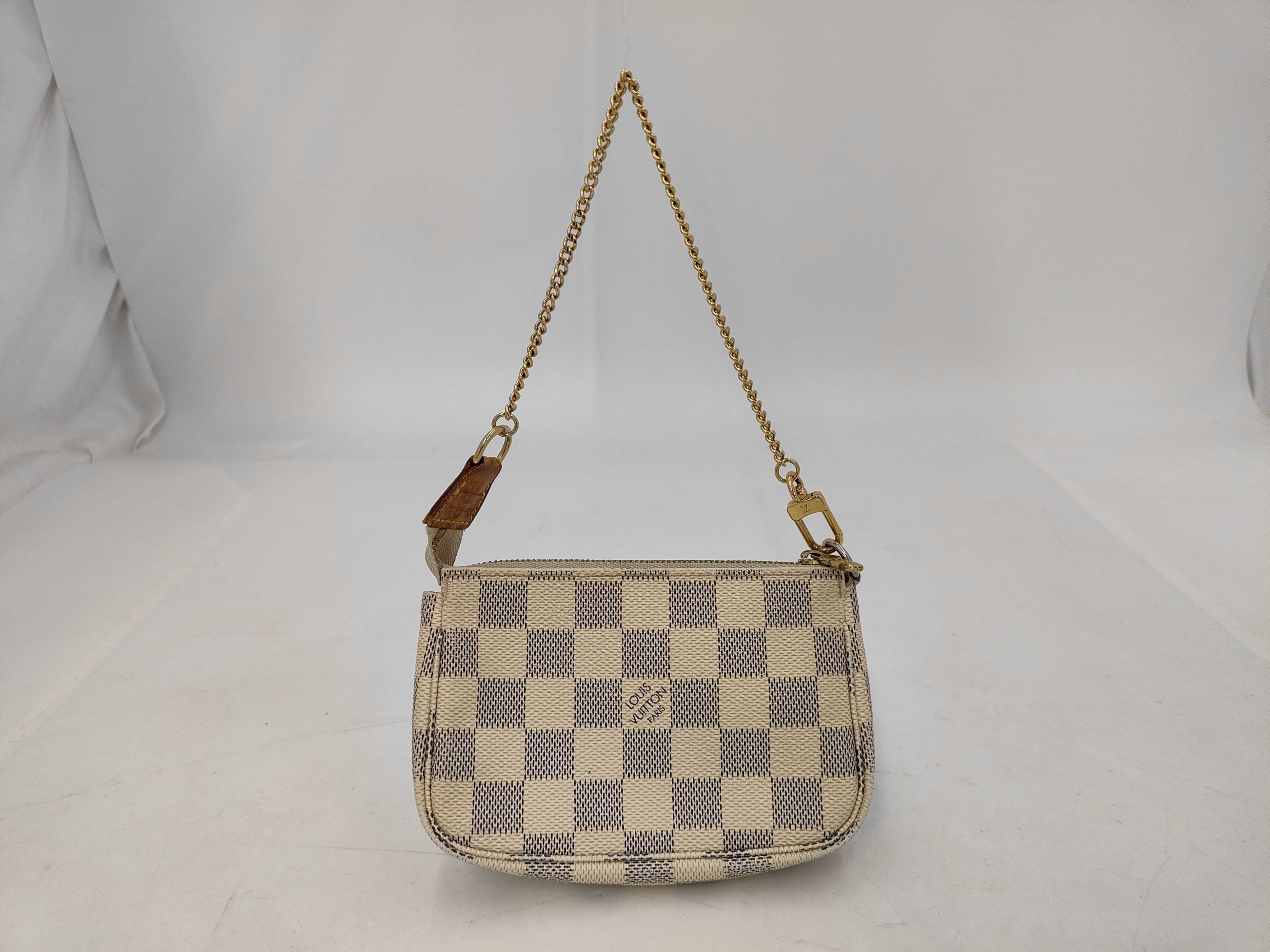 N58010 Azur Mini Pochette Accessoires Pouch