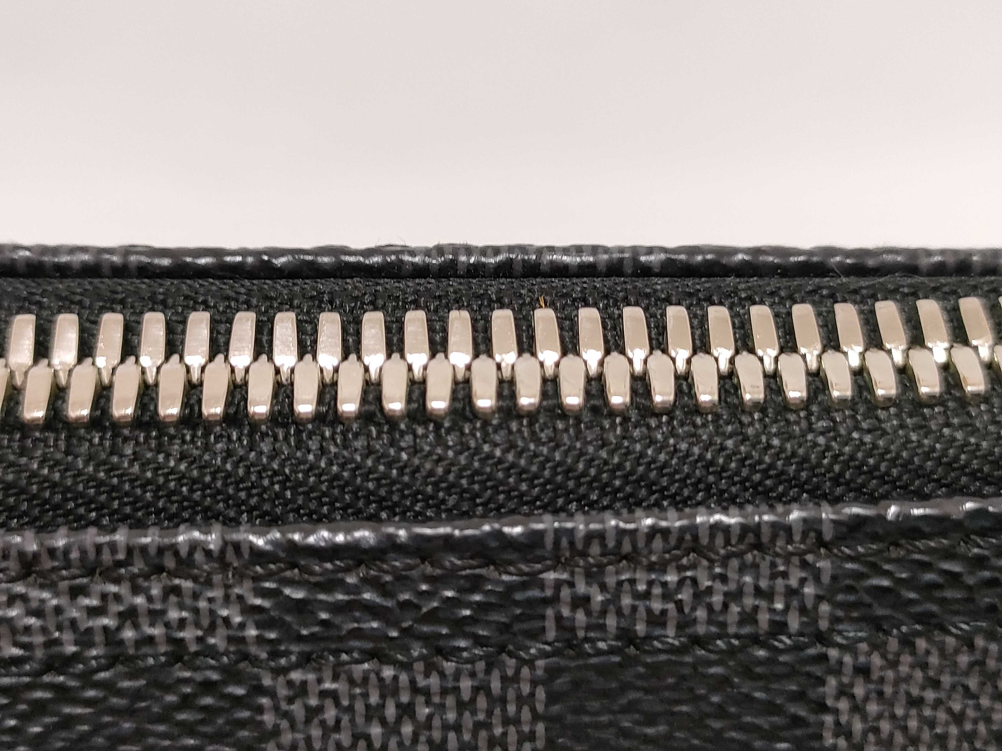 Damier Graphite Mick PM N41211 SR2143 Black Shoulder Bag — view 6