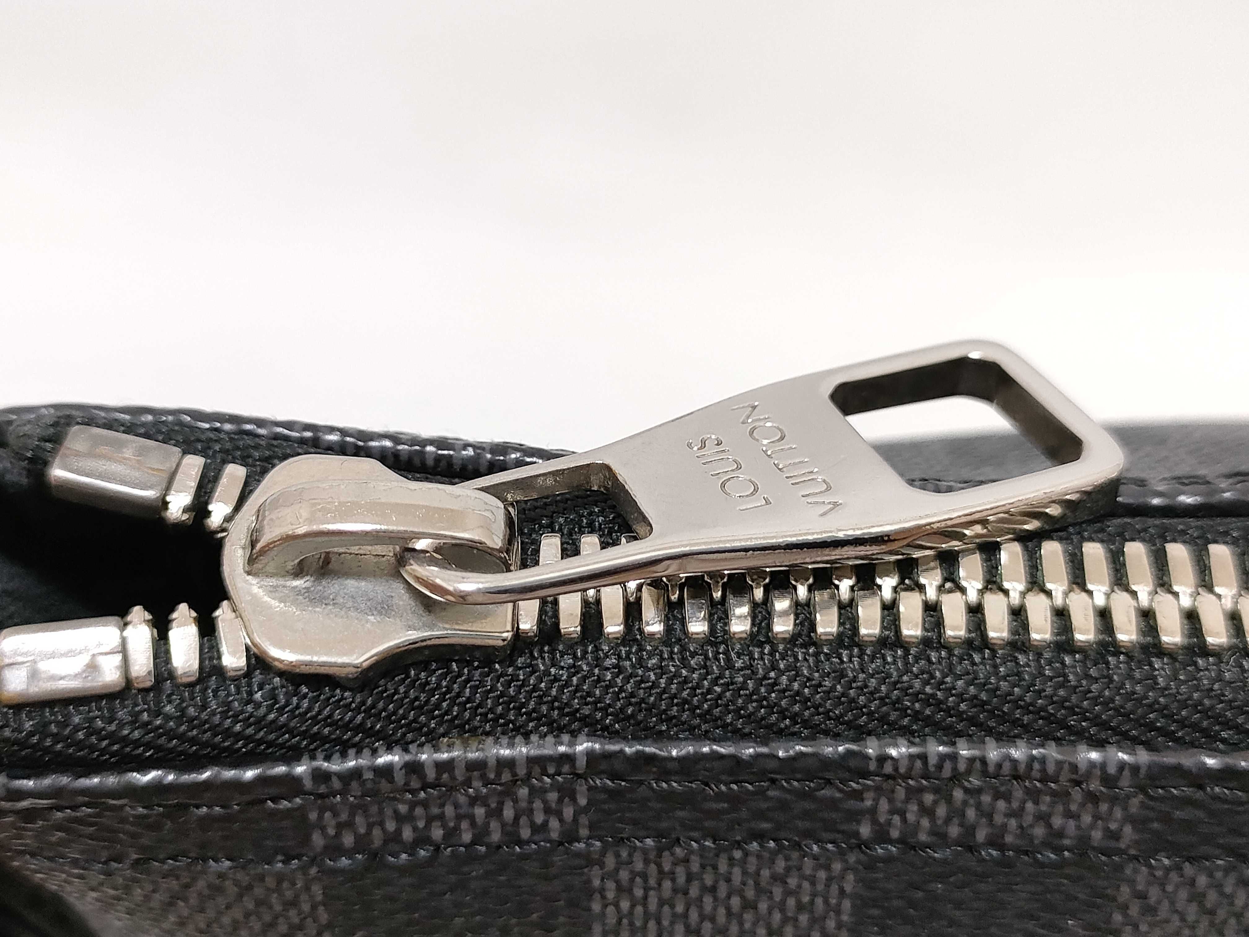 Damier Graphite Mick PM N41211 SR2143 Black Shoulder Bag — view 10