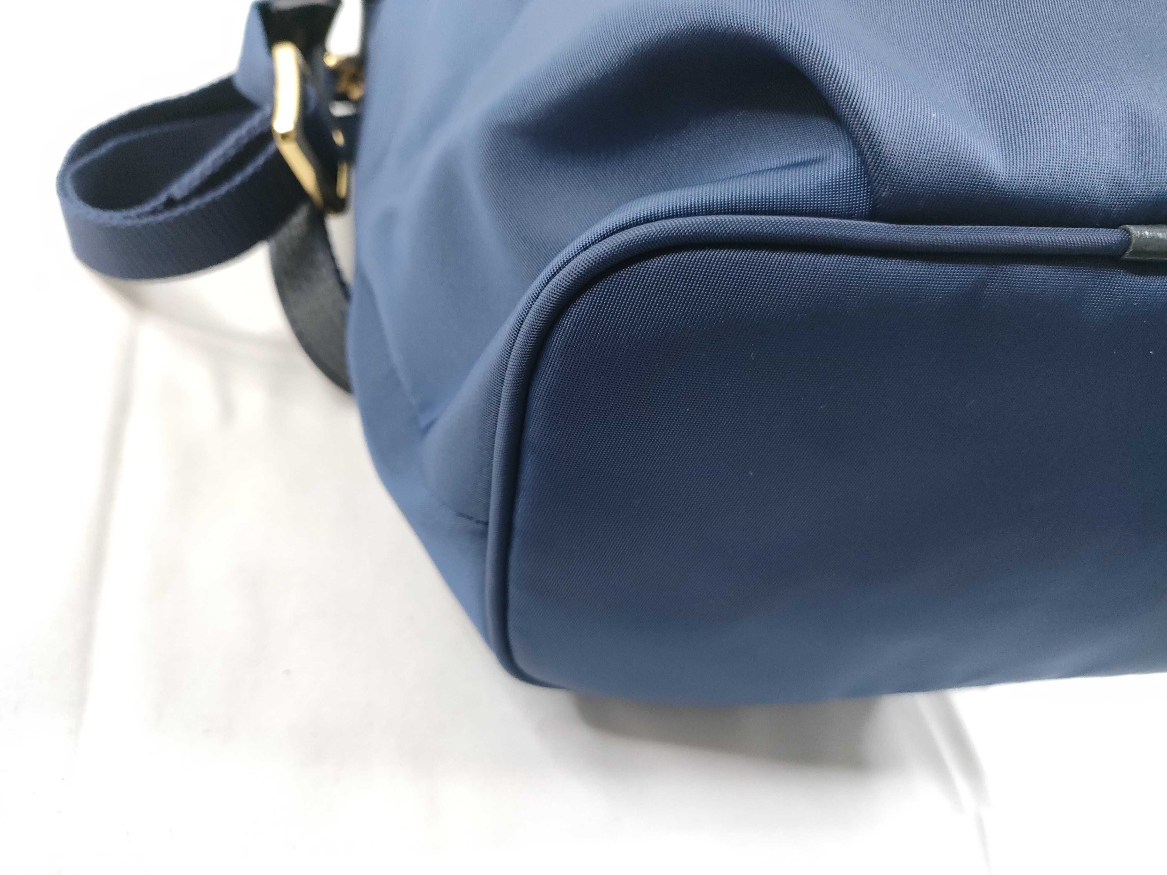 Blue Label Nylon 2-way Drawstring Shoulder Bag — view 3