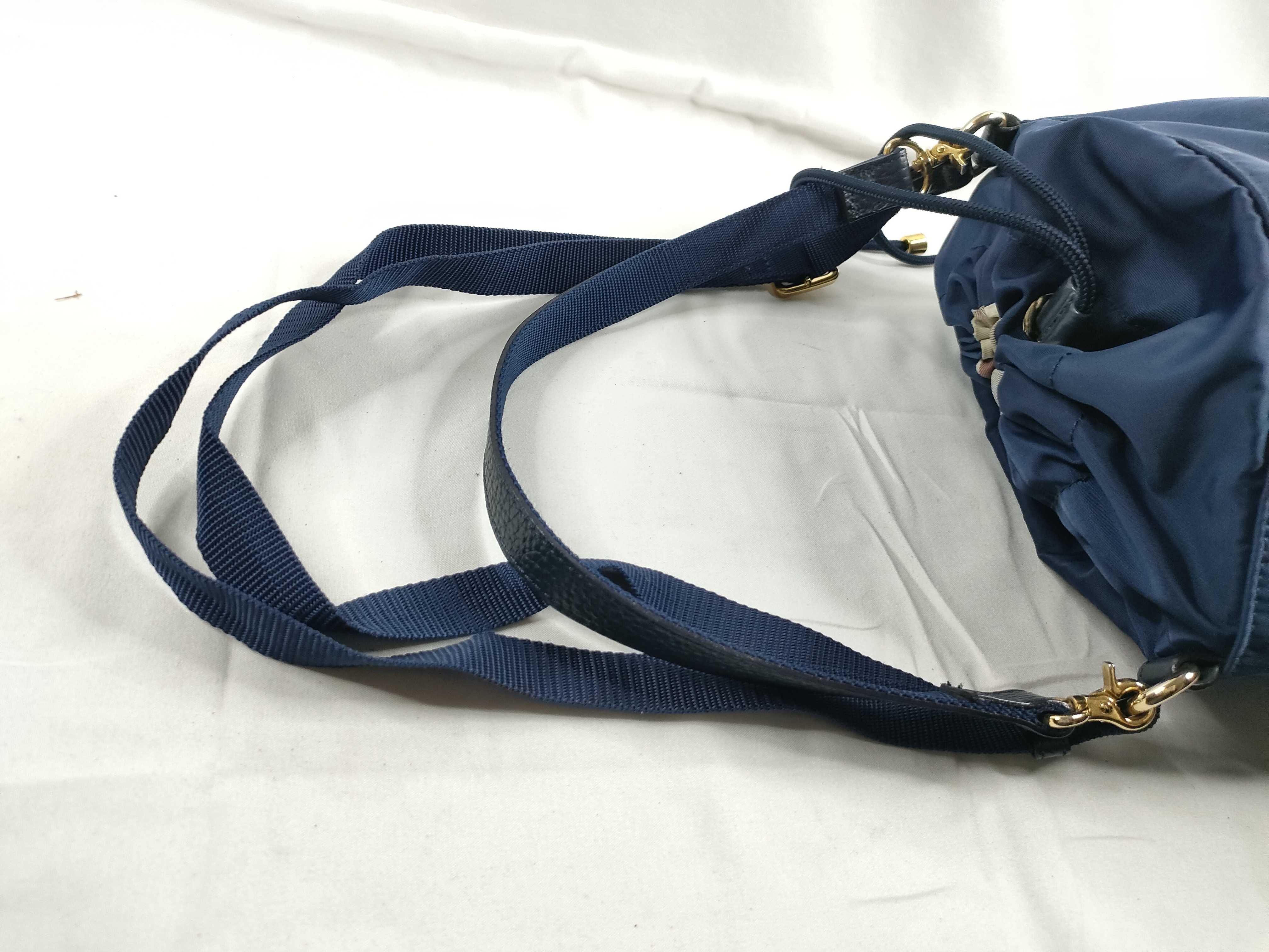 Blue Label Nylon 2-way Drawstring Shoulder Bag — view 6
