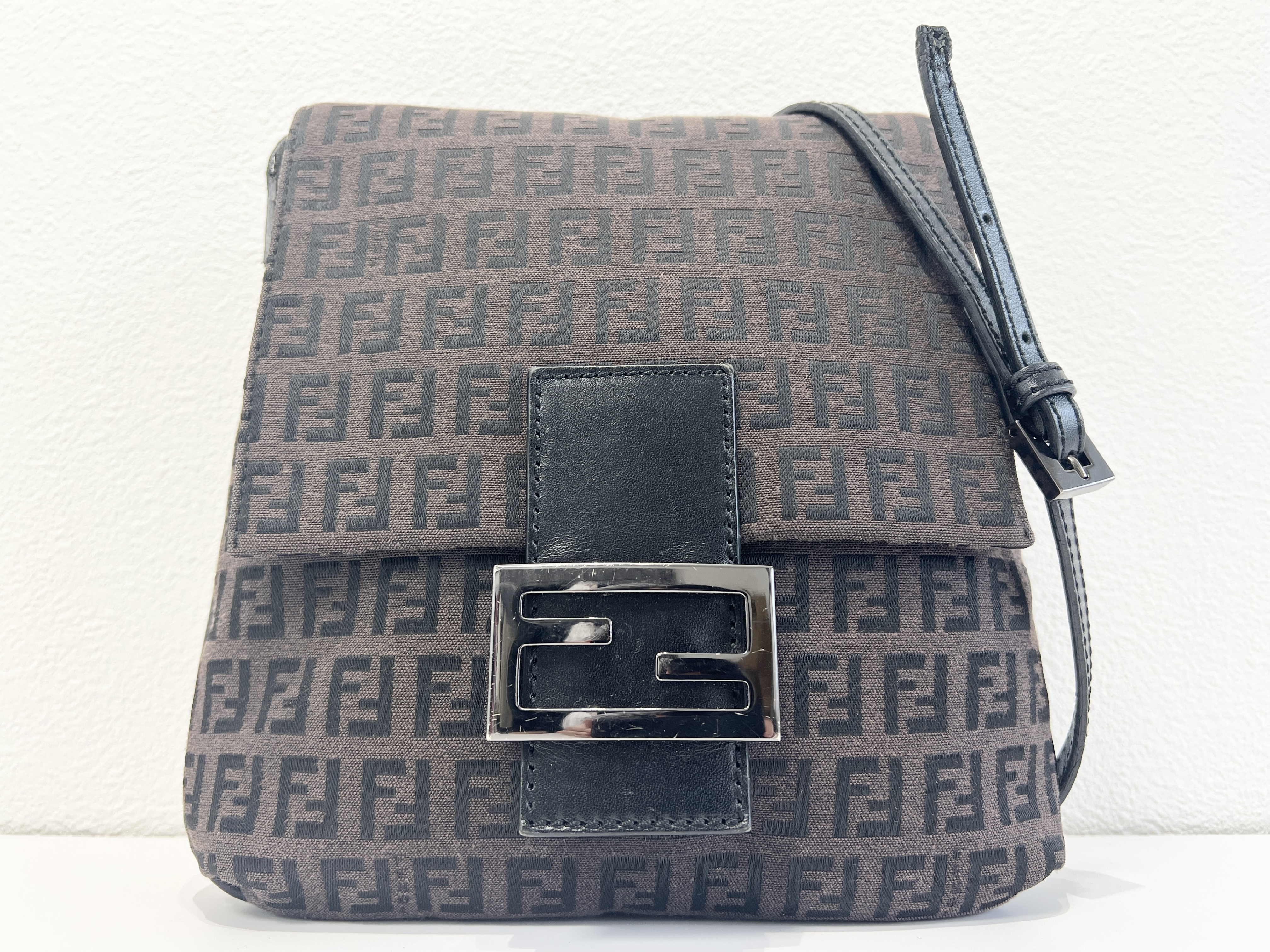 Mamma Zucchino Canvas Leather Shoulder Bag One Shoulder Bag