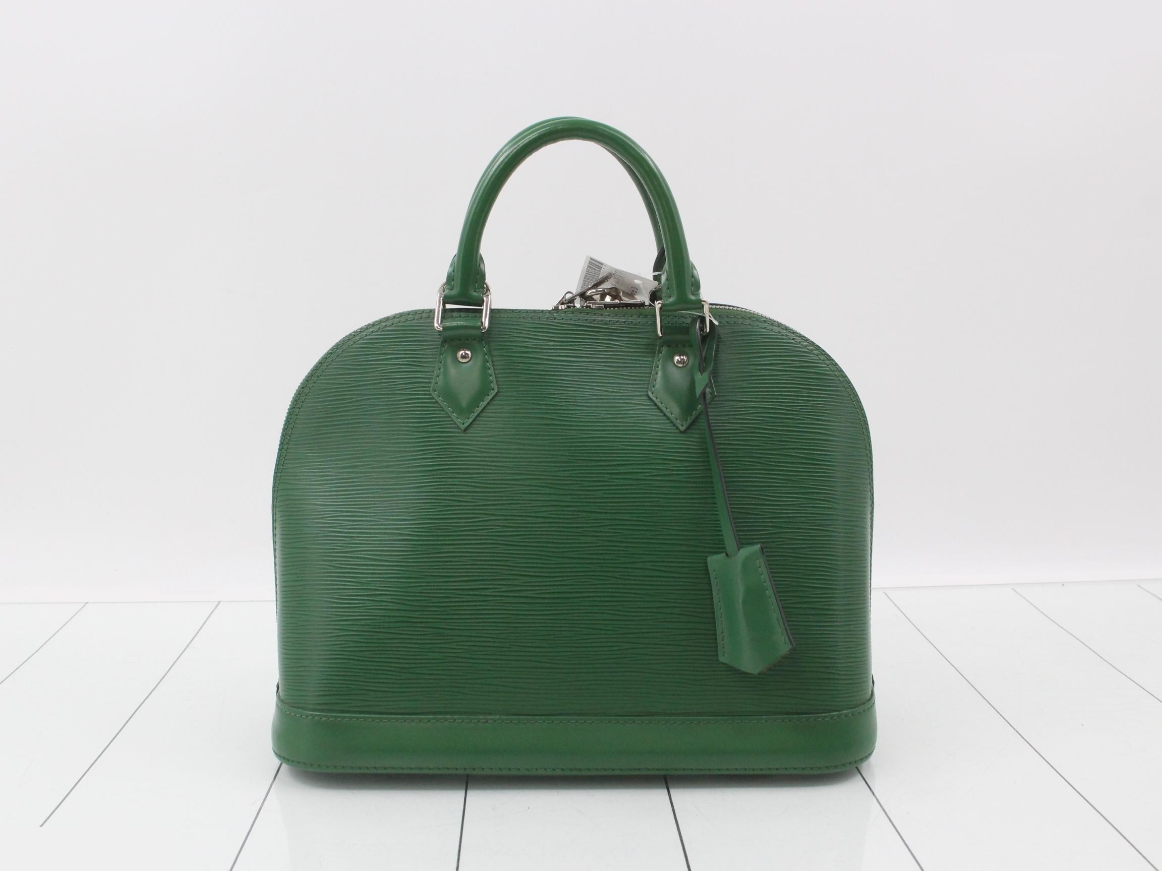 Epi Alma Borneo Green Handbag — view 2