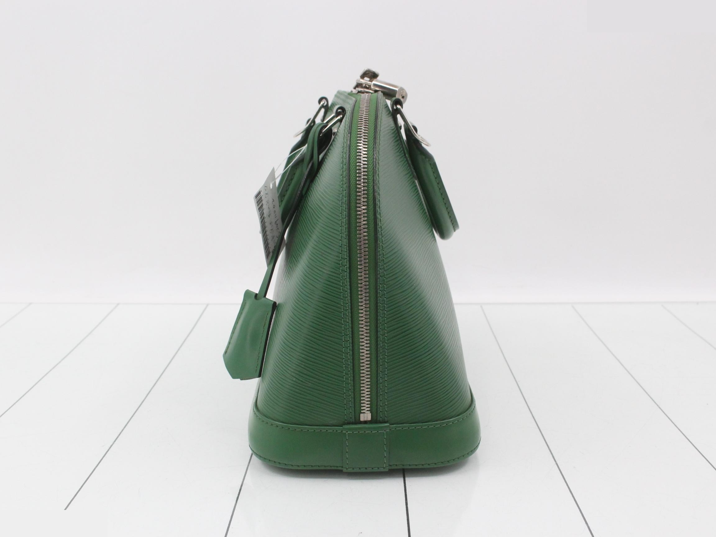 Epi Alma Borneo Green Handbag — view 4