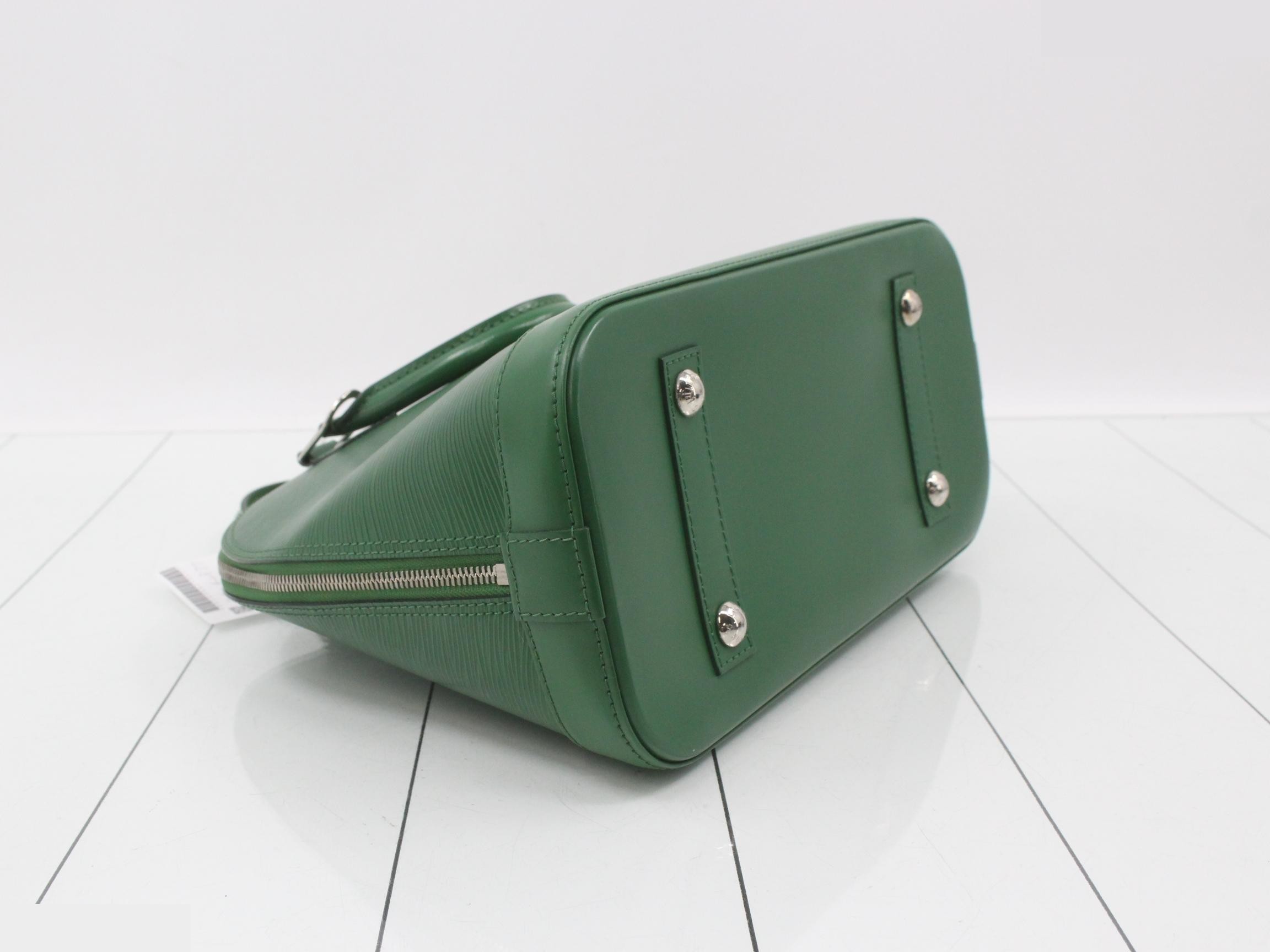 Epi Alma Borneo Green Handbag — view 5