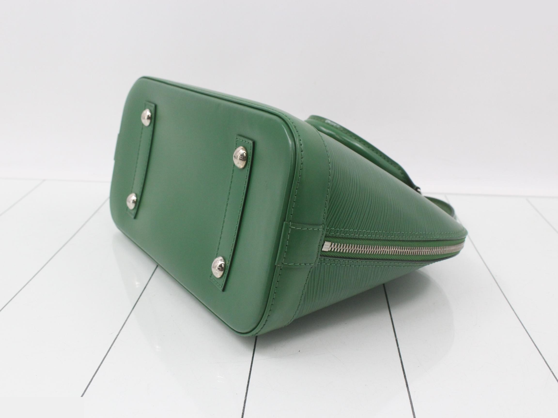 Epi Alma Borneo Green Handbag — view 6