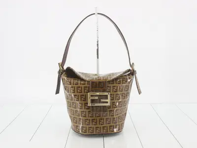 Other lines: Bags & Handbags - Mamma Bucket Enamel Brown