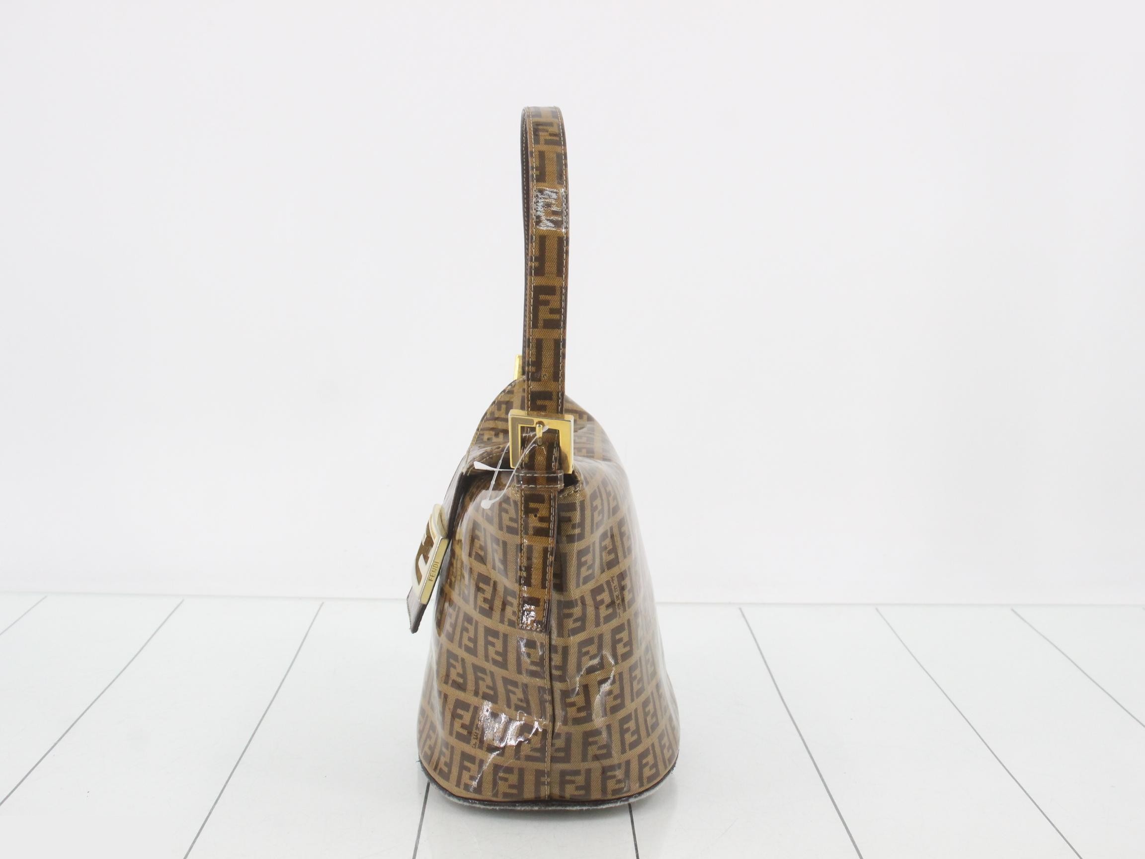 Other lines: Bags & Handbags - Mamma Bucket Enamel Brown — view 3