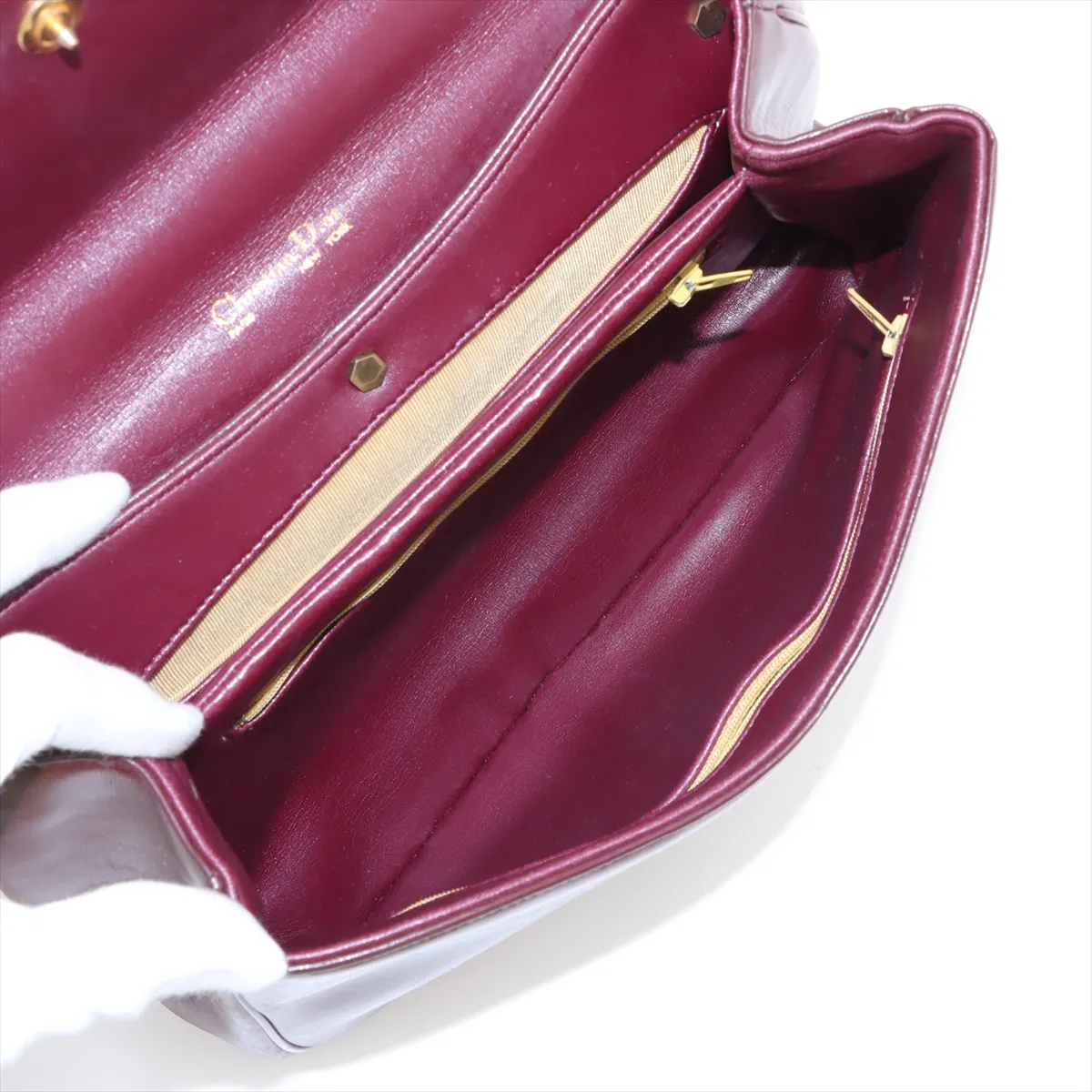 Trotter Leather Shoulder Bag Red — view 8