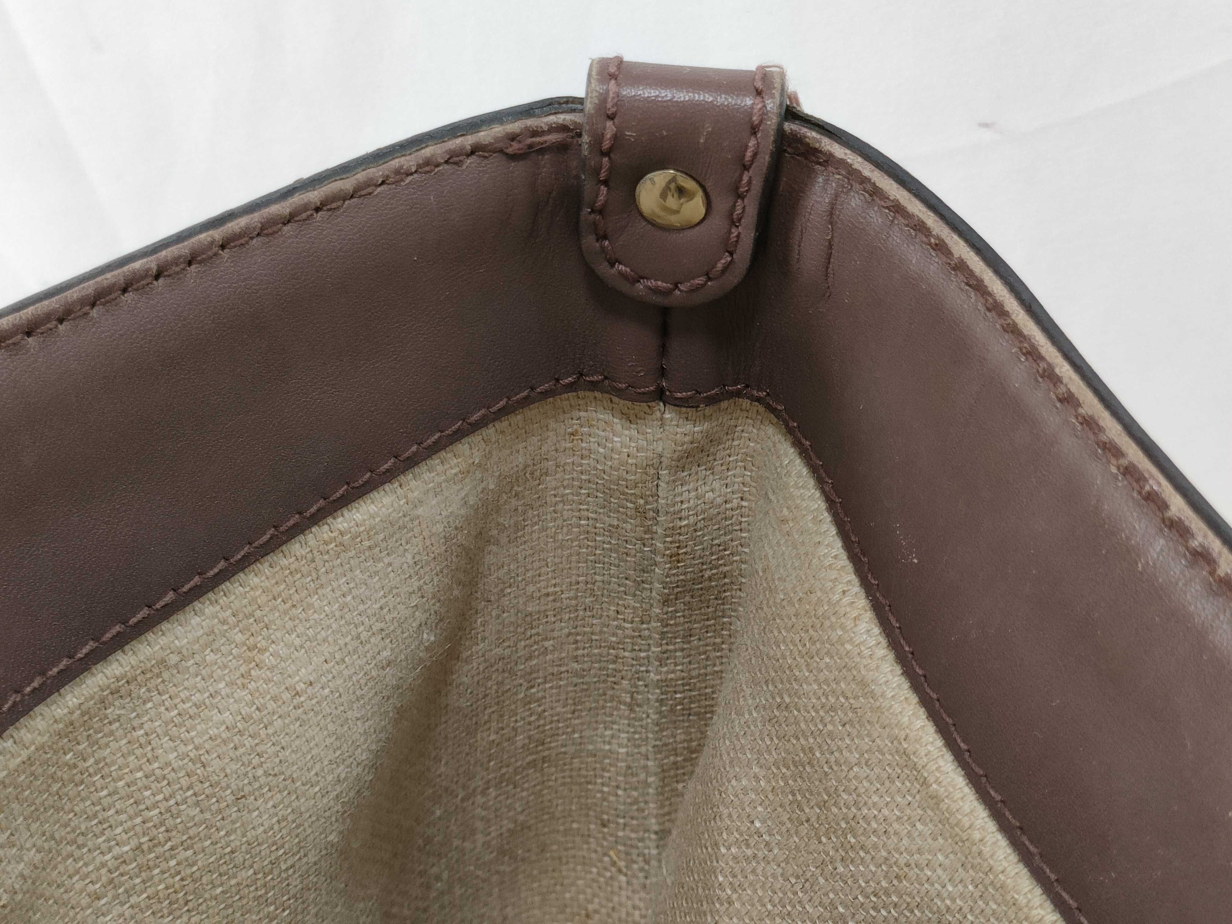 Logo Jacquard Canvas Tote Bag Handbag — view 13