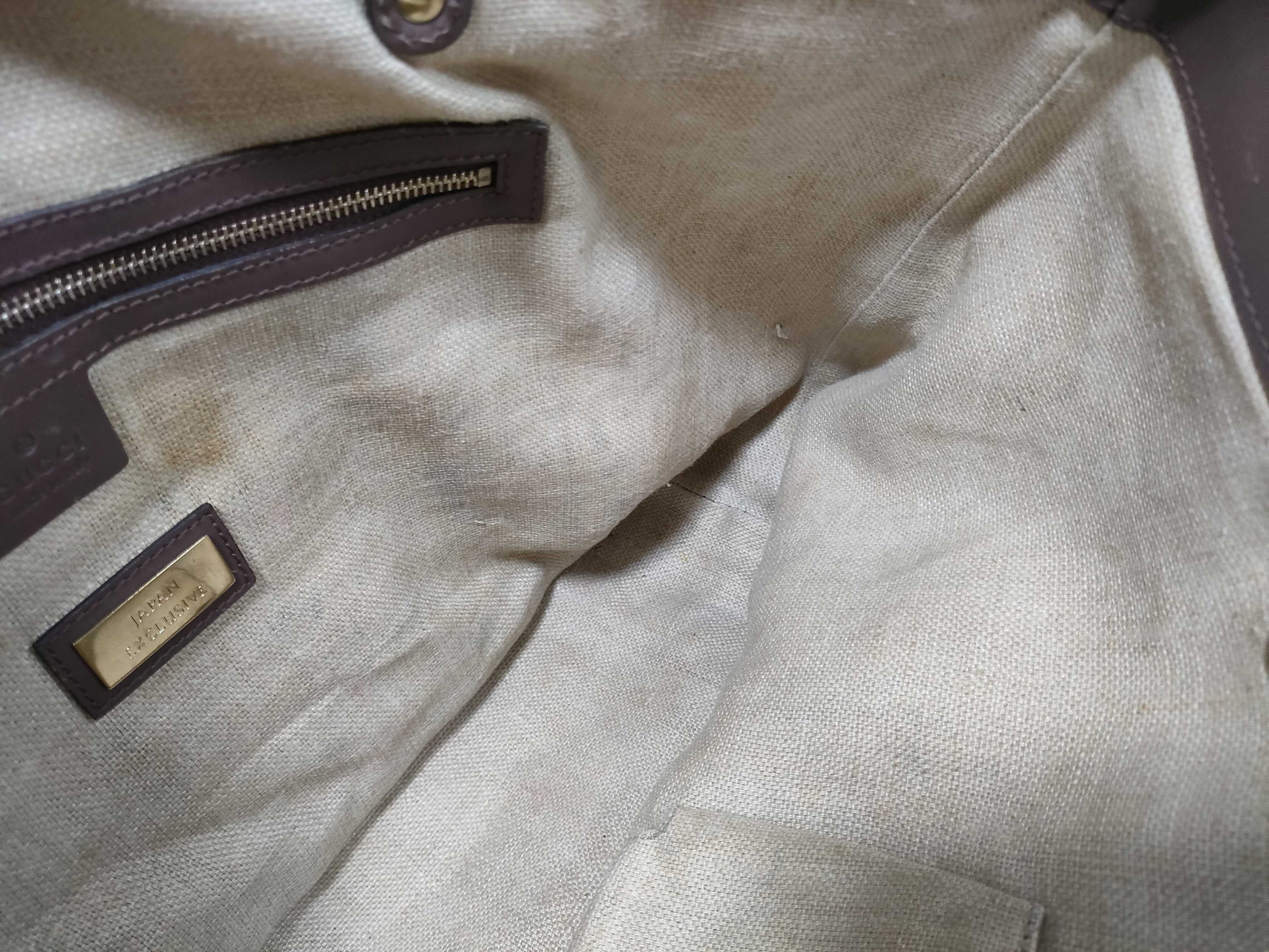 Logo Jacquard Canvas Tote Bag Handbag — view 14