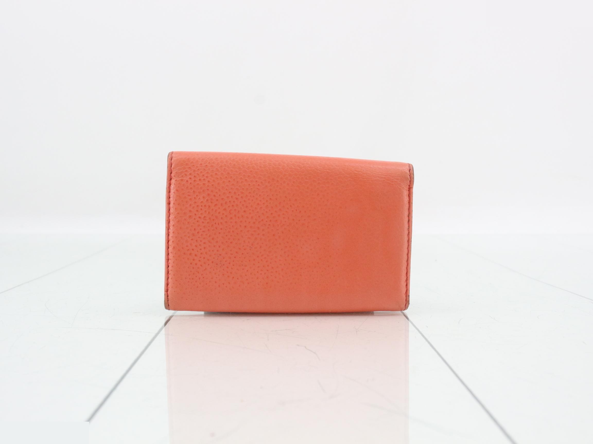 Caviar leather Coco Mark 6-key case — view 2