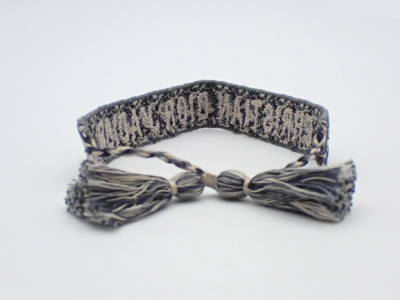 J'adore bracelet, navy, wrist size approximately cm — view 2