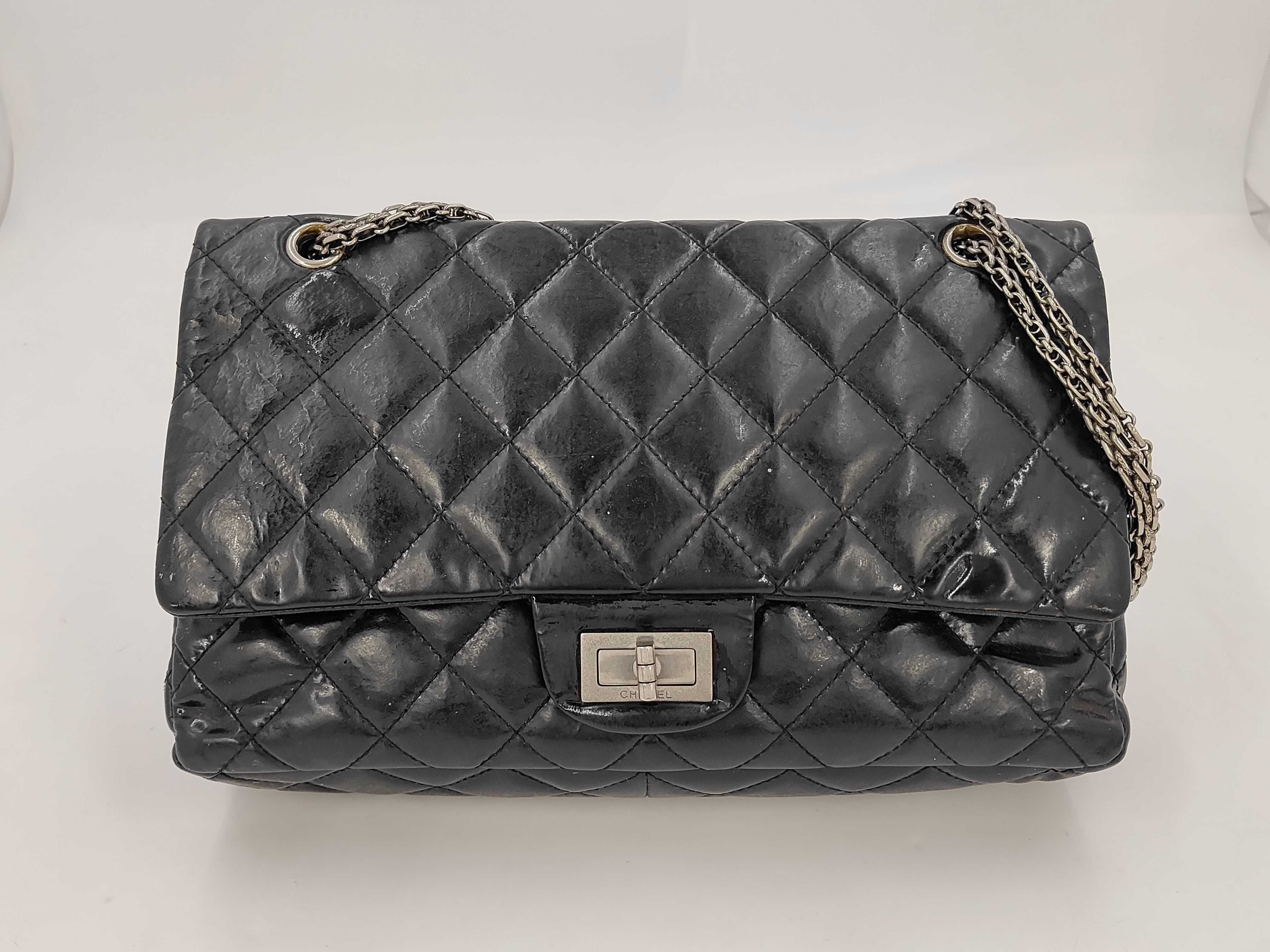 2.55 Black Shoulder Bag