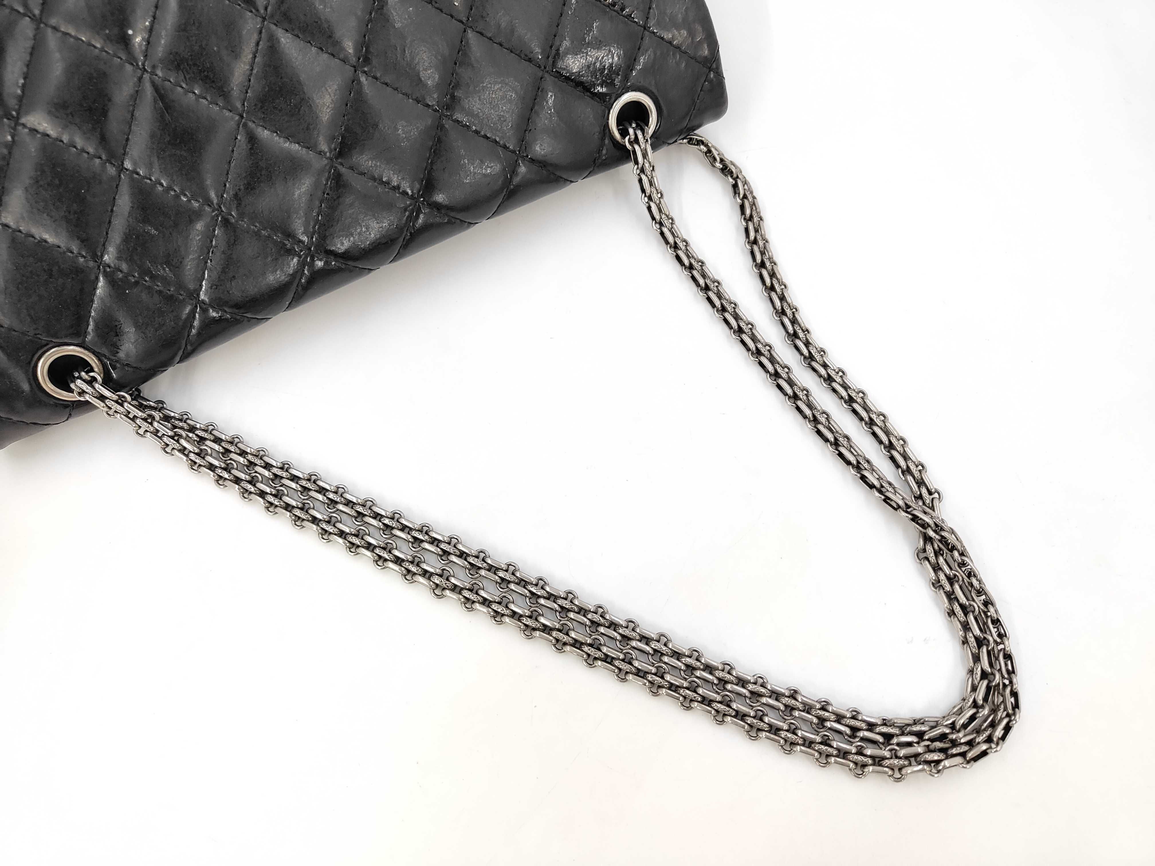 2.55 Black Shoulder Bag — view 5
