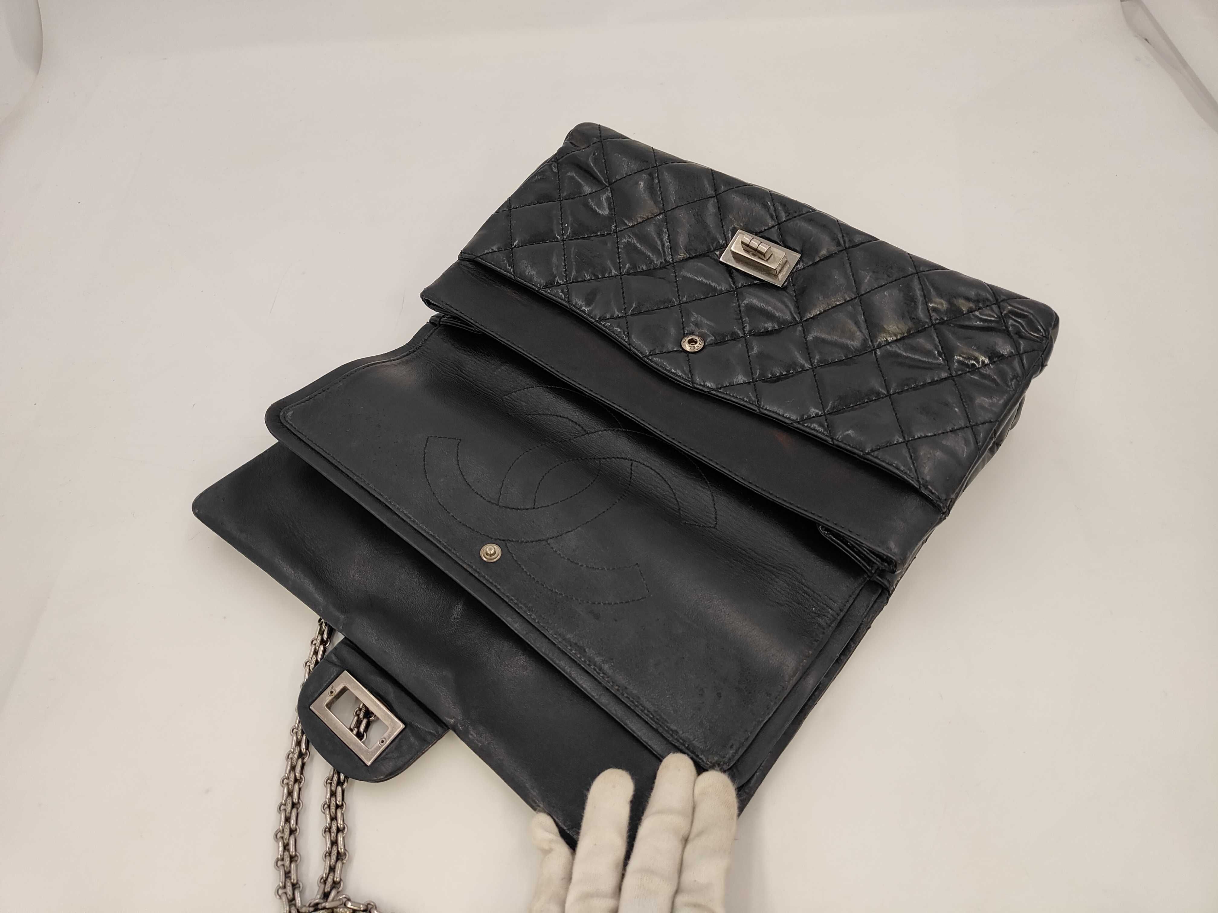 2.55 Black Shoulder Bag — view 9
