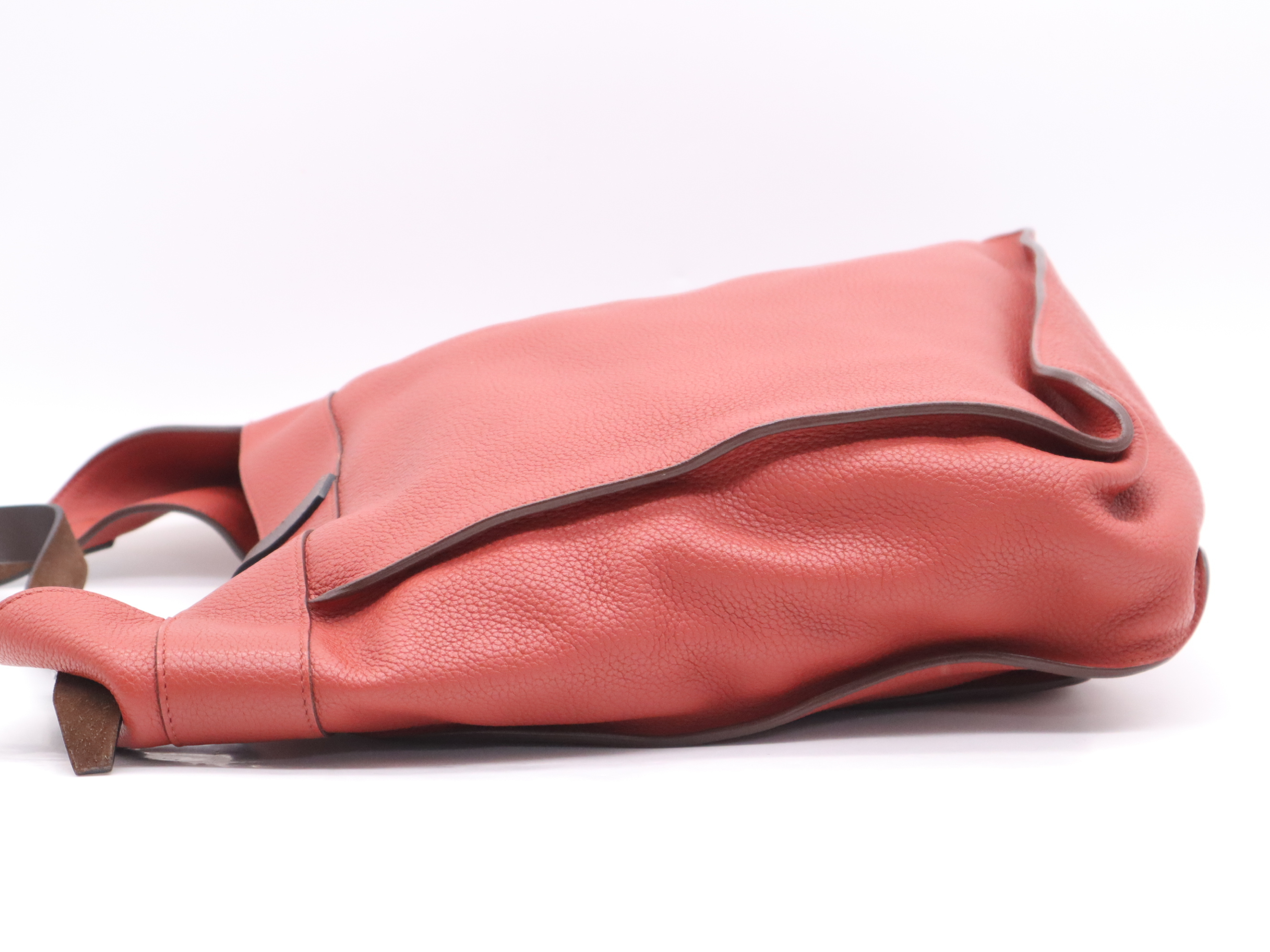 Marwari GM Tote Bag, Red/Dark Brown, M stamp, 2009, with dust bag. — view 3