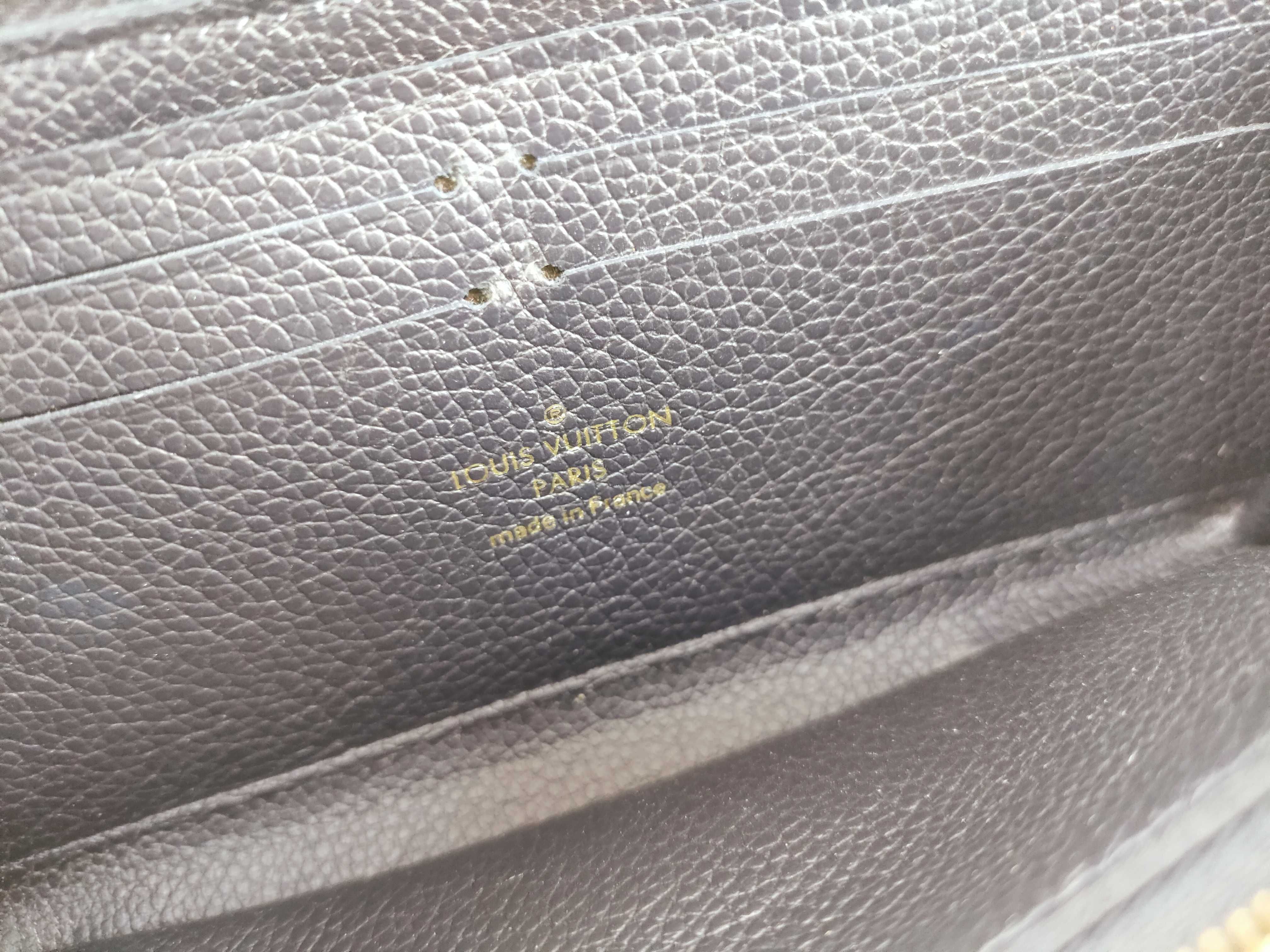 Monogram Empreinte Louis Vuitton Monogram Empreinte Portefeuille Clemence Long Wallet — view 11