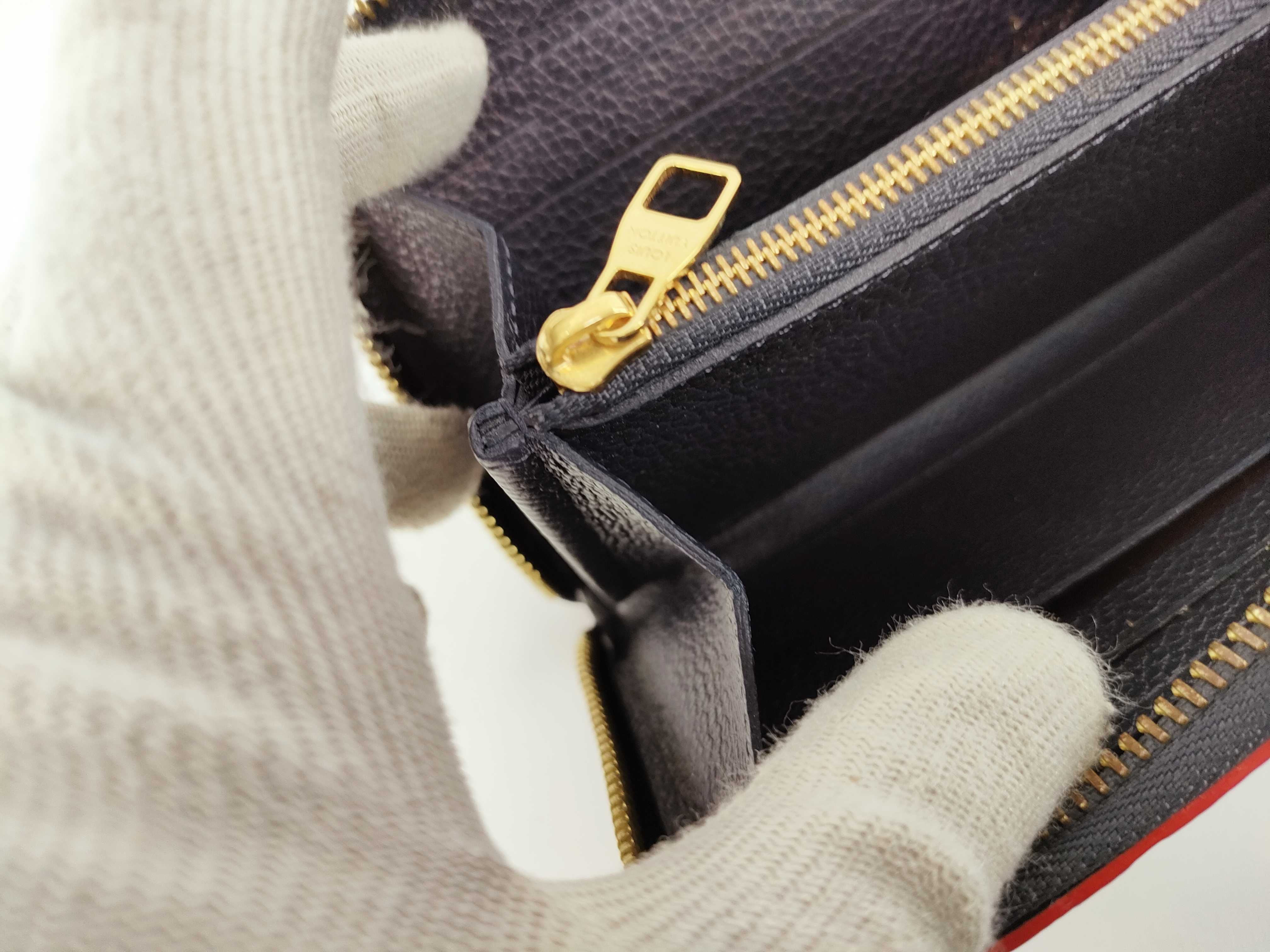 Monogram Empreinte Louis Vuitton Monogram Empreinte Portefeuille Clemence Long Wallet — view 13