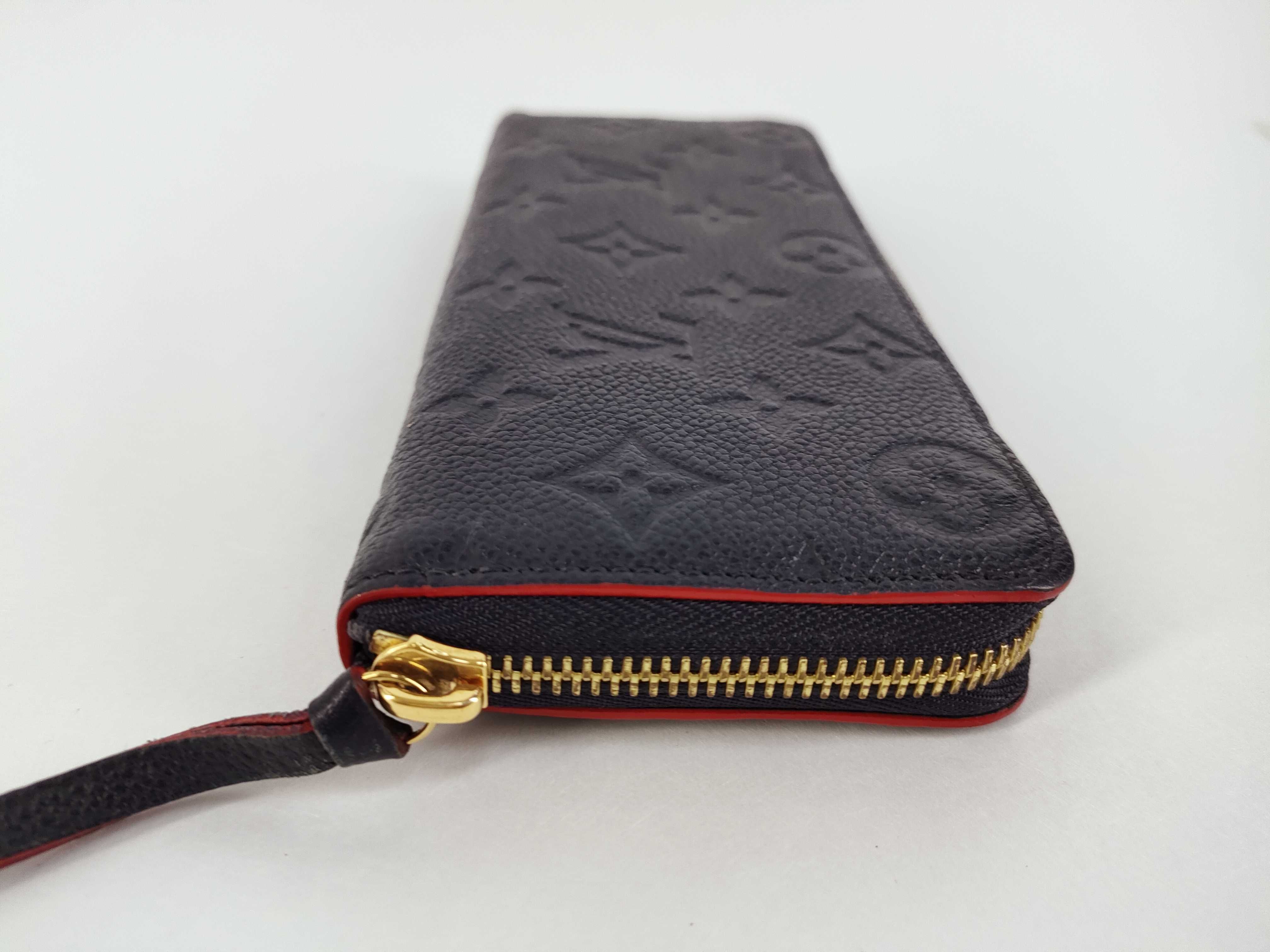 Monogram Empreinte Louis Vuitton Monogram Empreinte Portefeuille Clemence Long Wallet — view 7