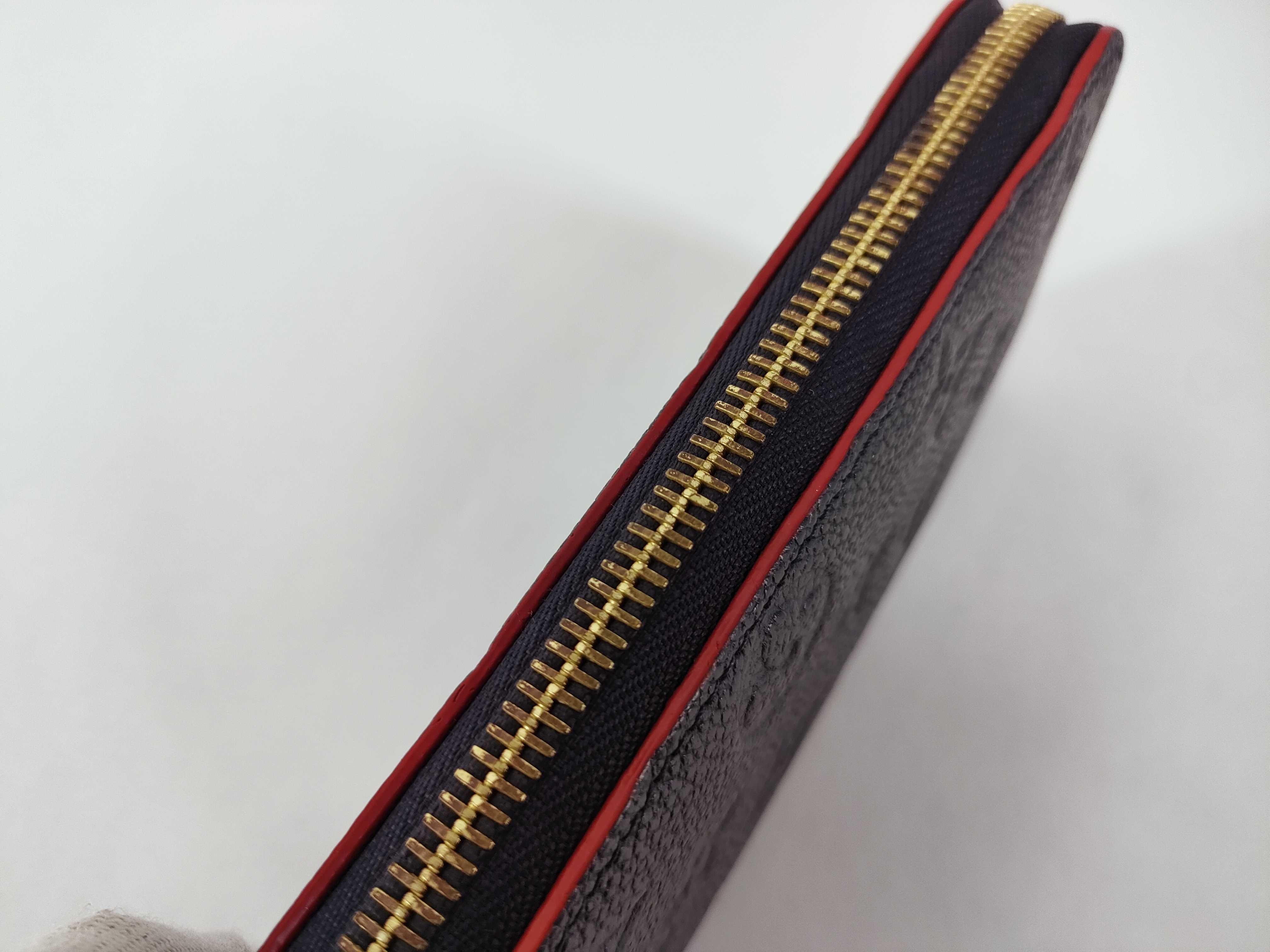 Monogram Empreinte Louis Vuitton Monogram Empreinte Portefeuille Clemence Long Wallet — view 9