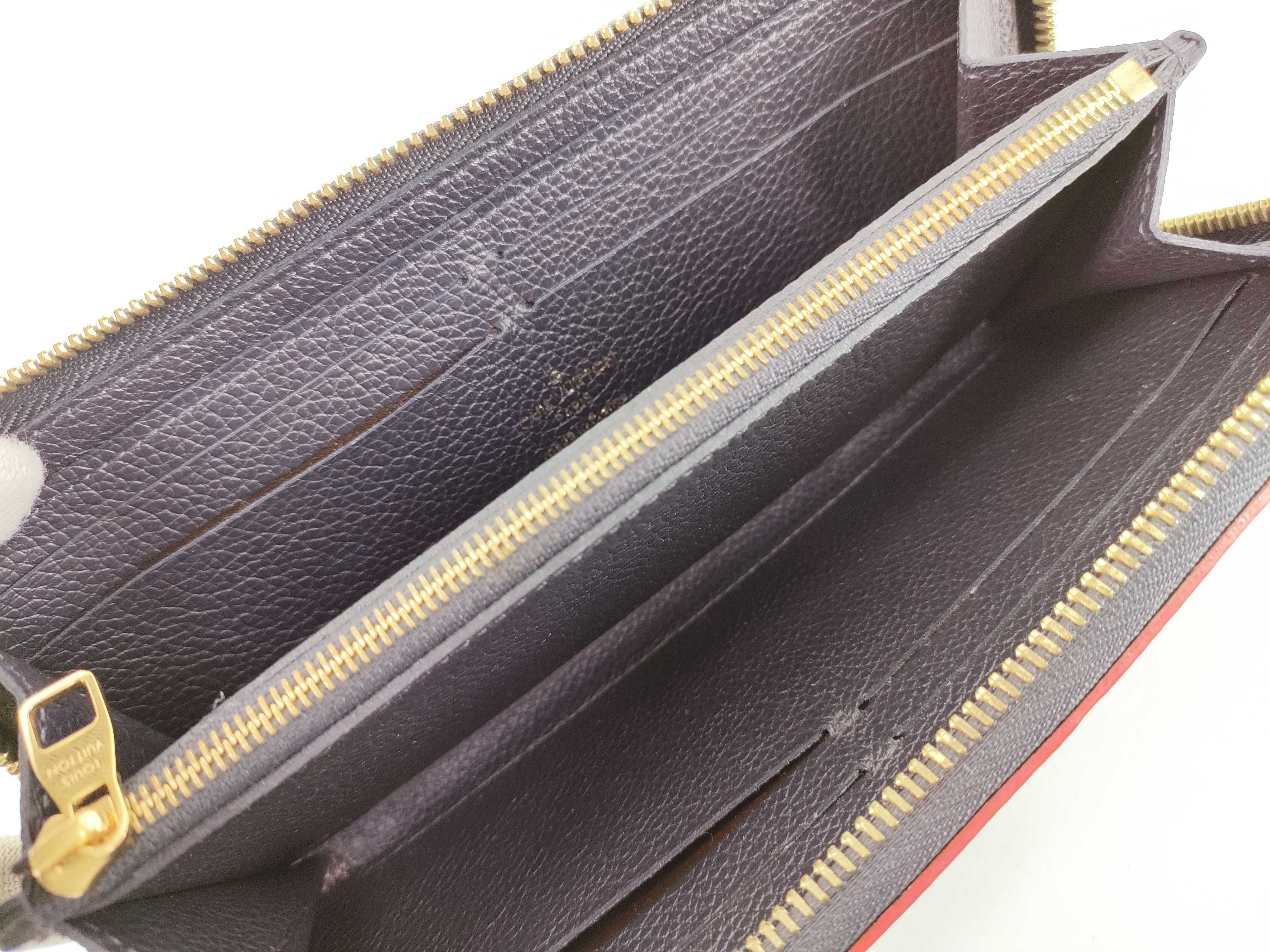 Monogram Empreinte Louis Vuitton Monogram Empreinte Portefeuille Clemence Long Wallet — view 10